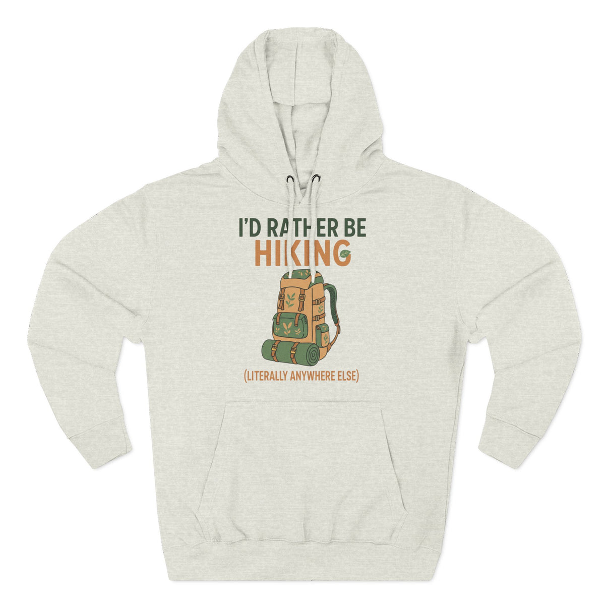 I’d Rather Be Hiking Hoodie — Outdoor Adventure Pullover — product image 4