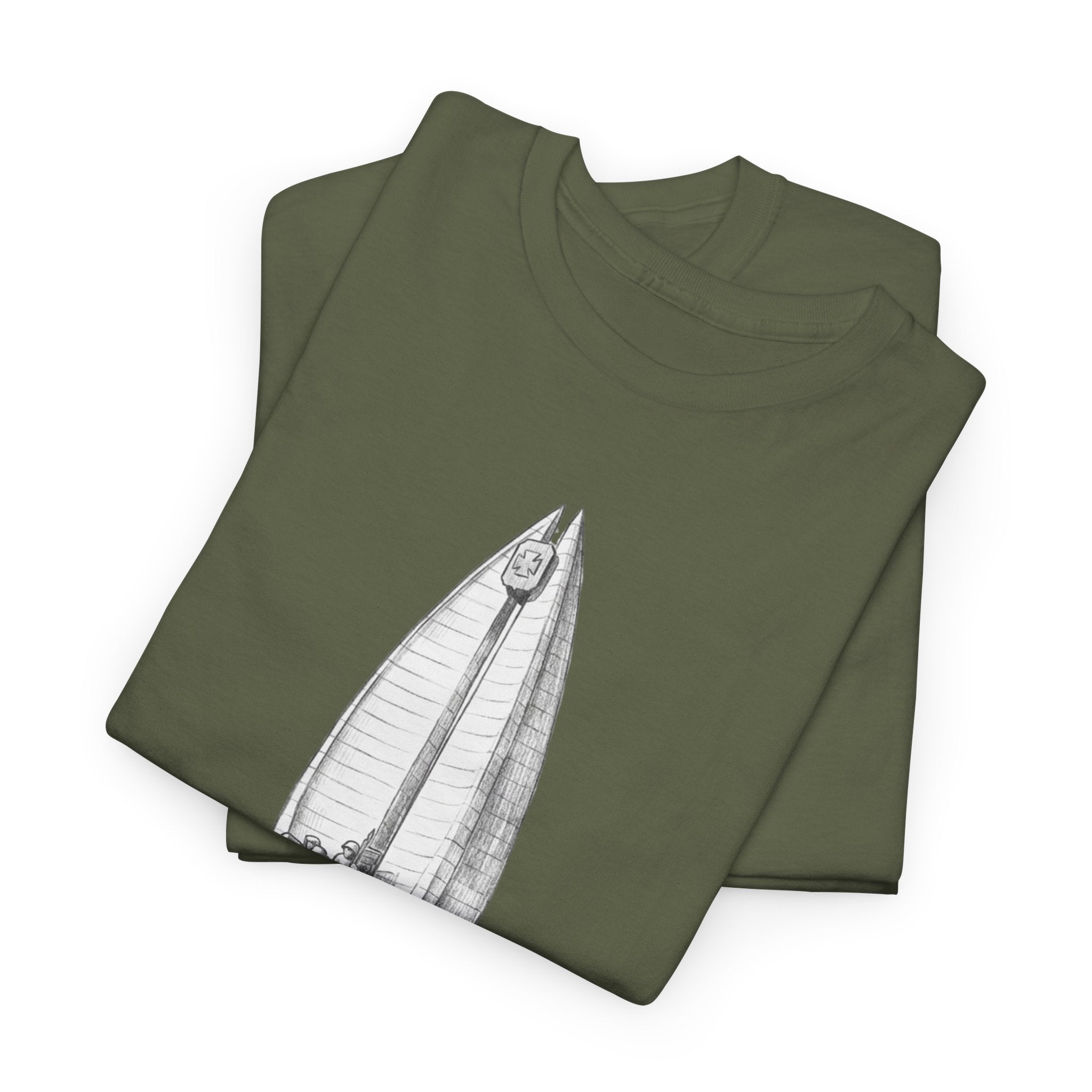 Rzeszów Coordinates T‑Shirt — City Landmark  Sketch Tee
