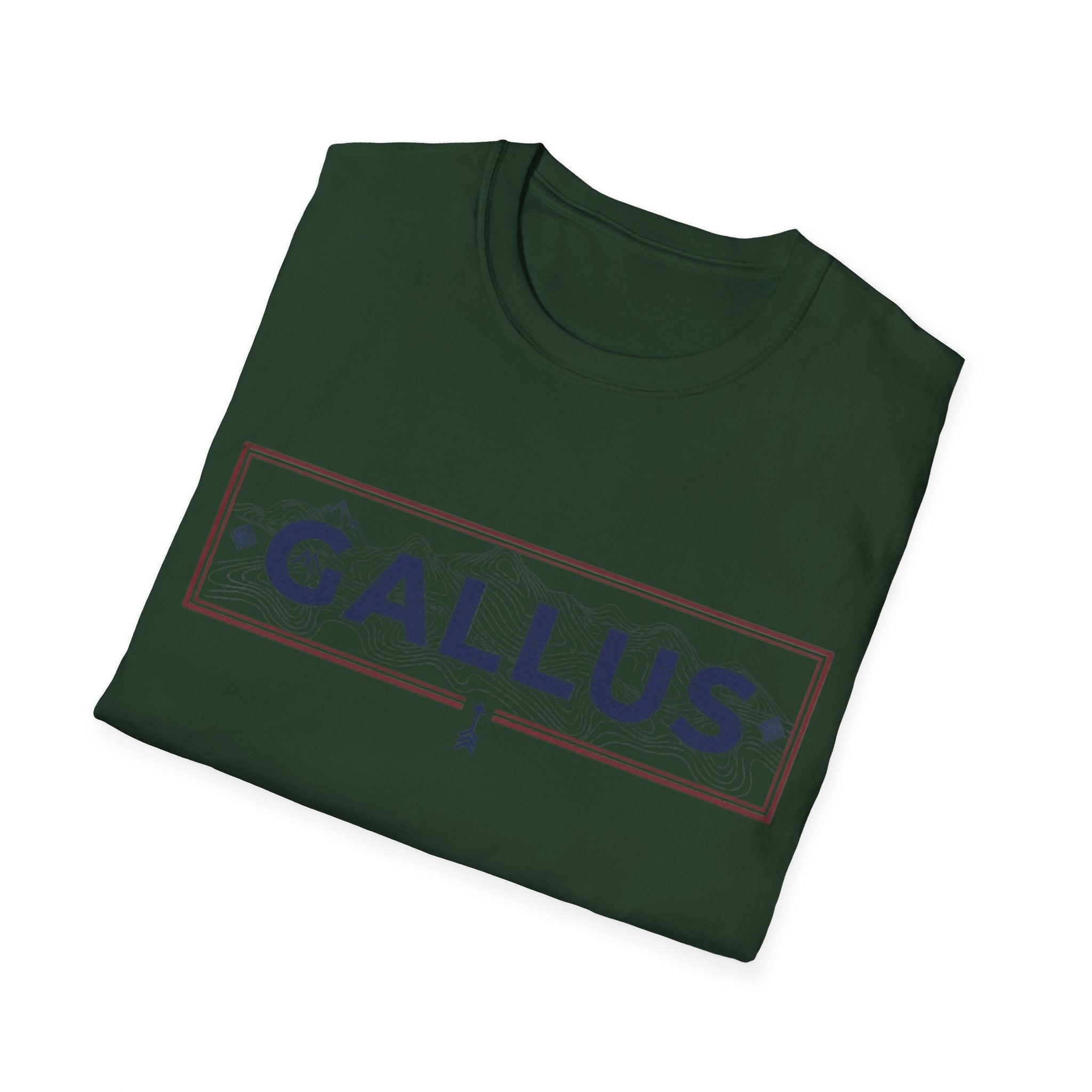 Gallus Street Sign T-Shirt — Vintage Road-Style Graphic Tee