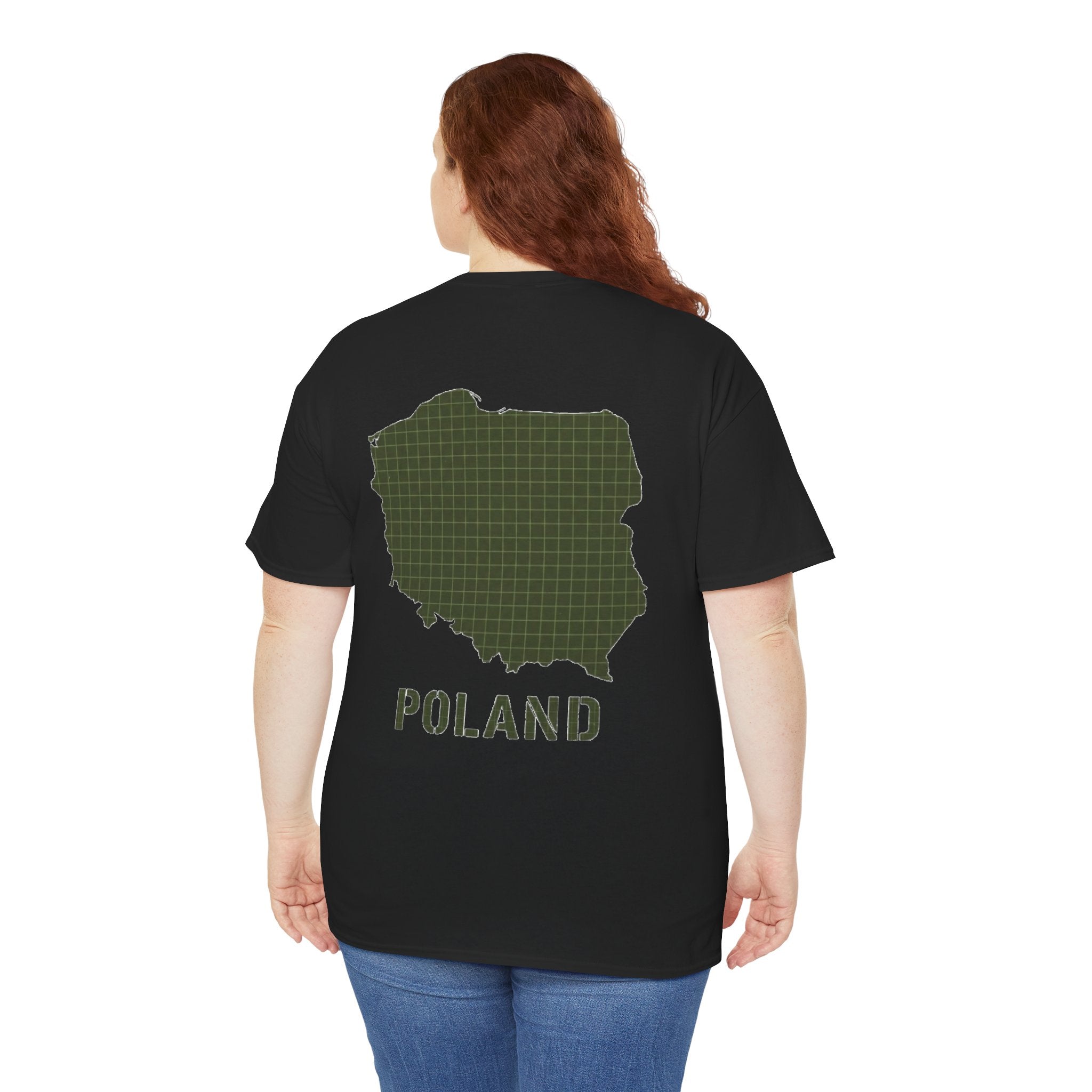 Poland Map T-Shirt — Gallus Logo Military-Style Polish Pride Tee