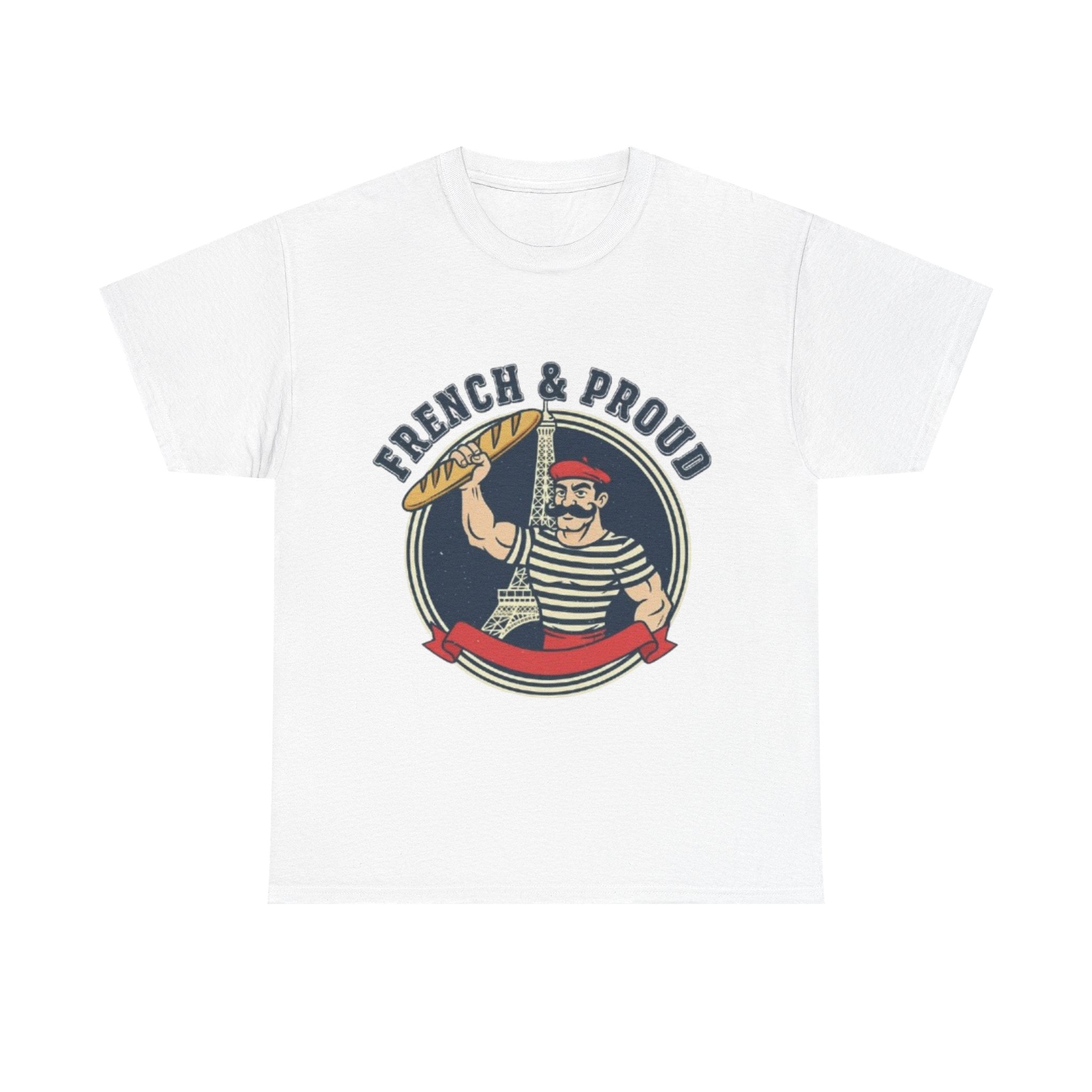 French & Proud T-Shirt — Retro French Sailor Graphic Tee