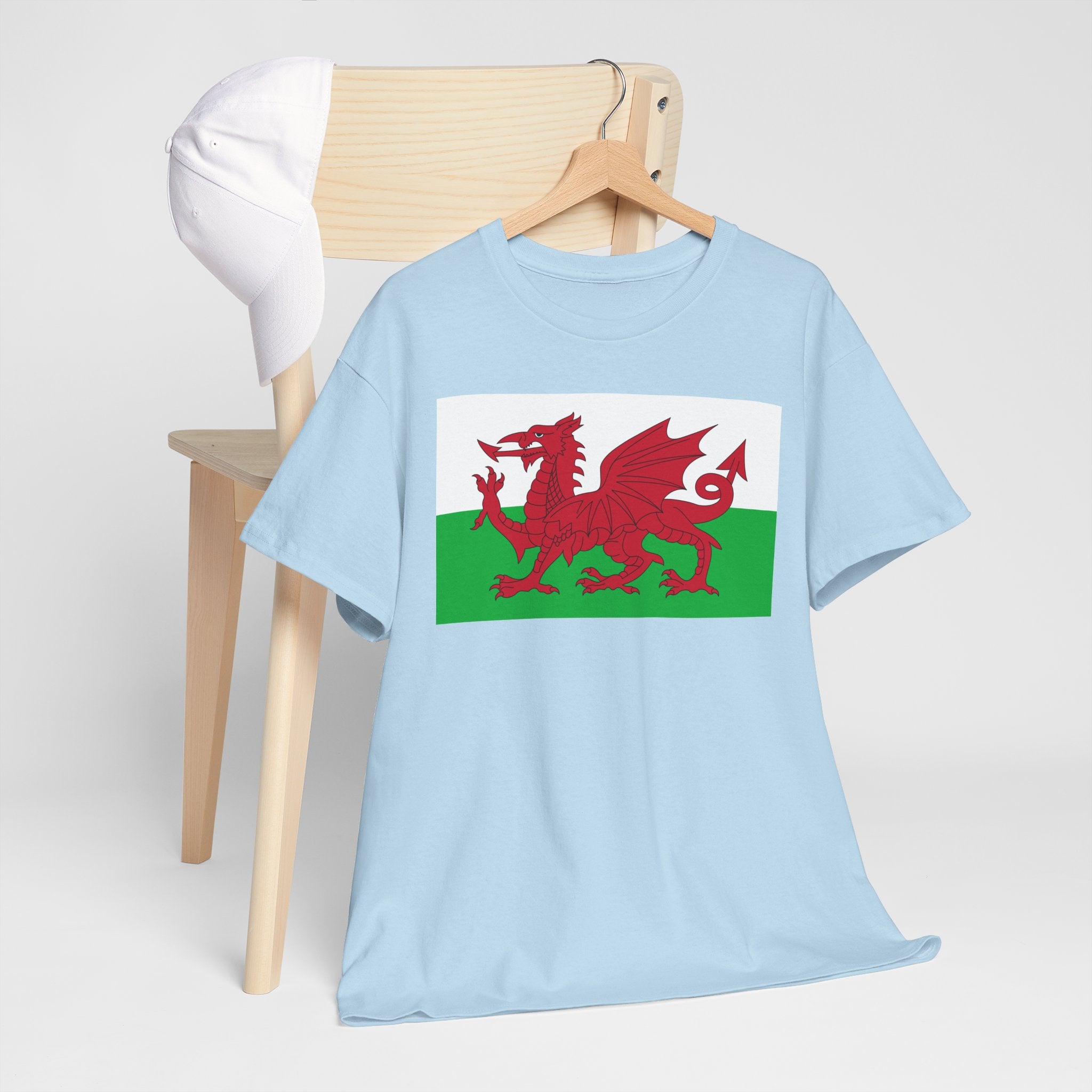 Welsh Dragon T‑Shirt — Cymru Red Dragon Flag Tee
