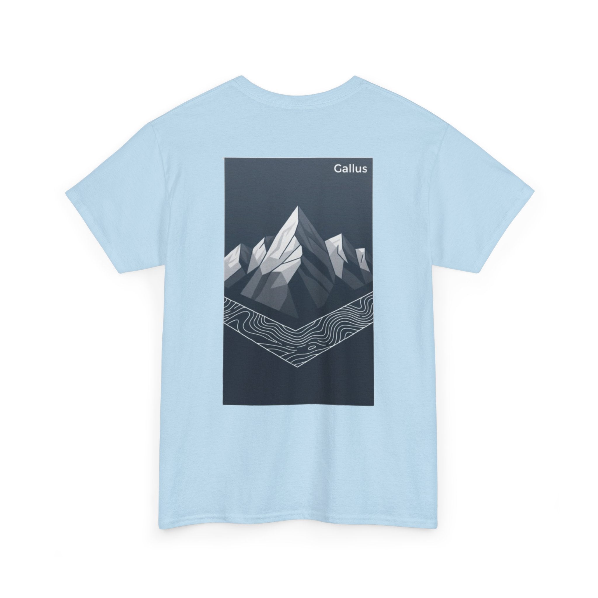Mountain Graphic Tee — Gallus Logo Adventure T‑Shirt