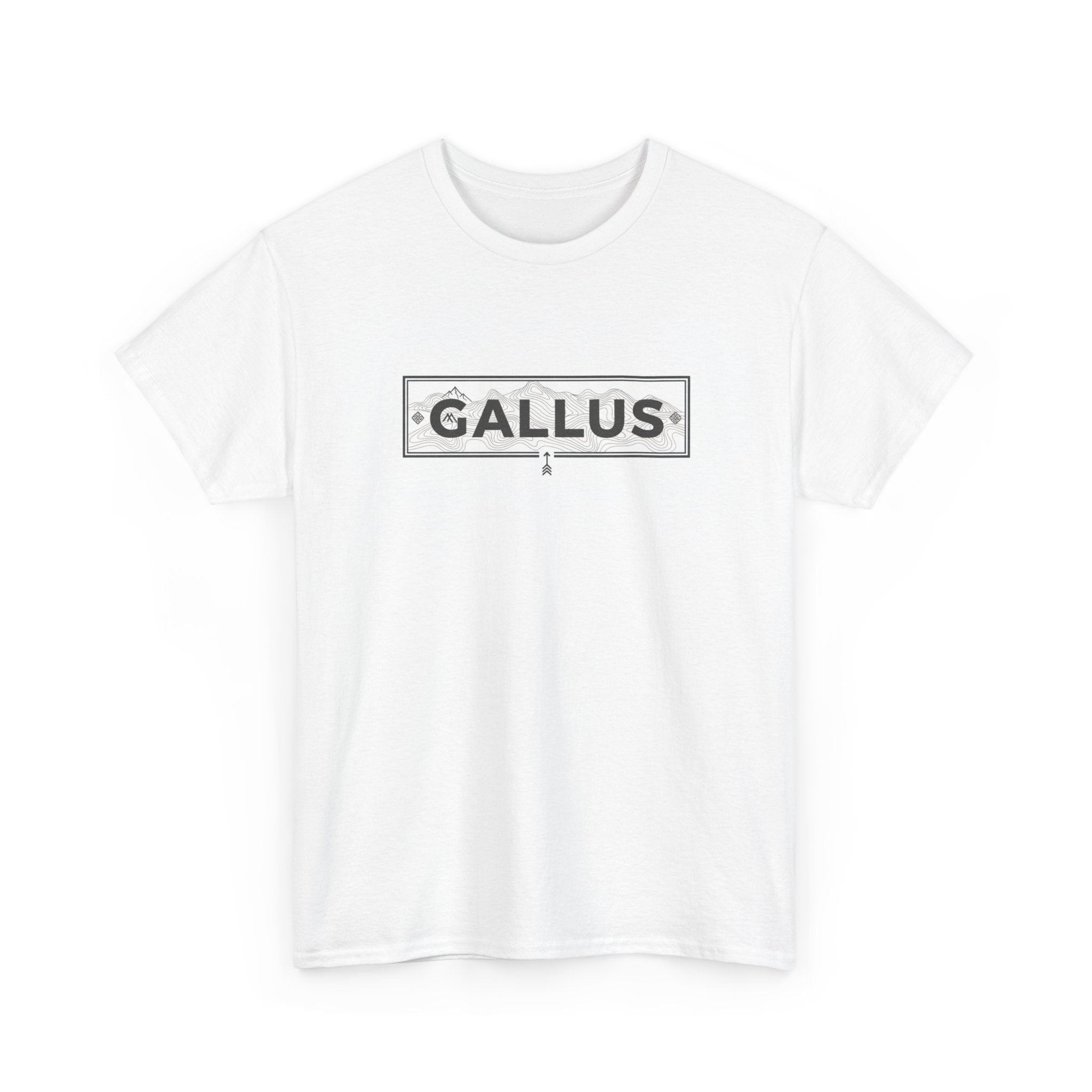 Gallus Logo Tee — Minimalist Stamp Graphic T-Shirt