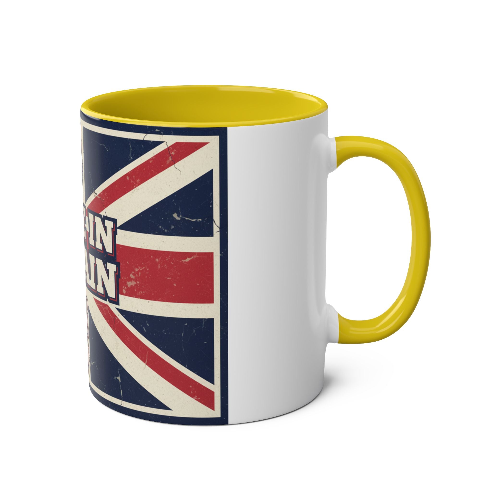 Two-Tone Coffee Mugs, 11oz