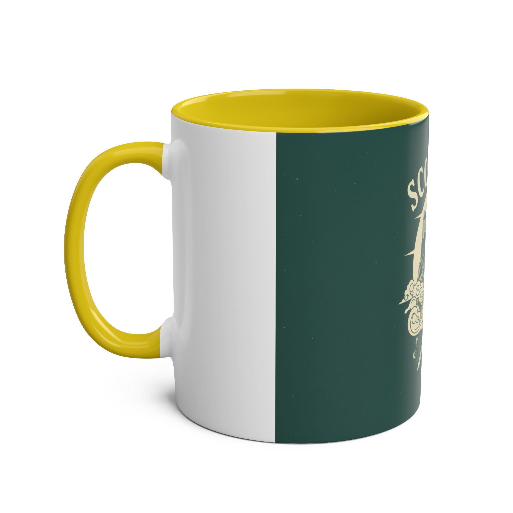 Two-Tone Coffee Mugs, 11oz