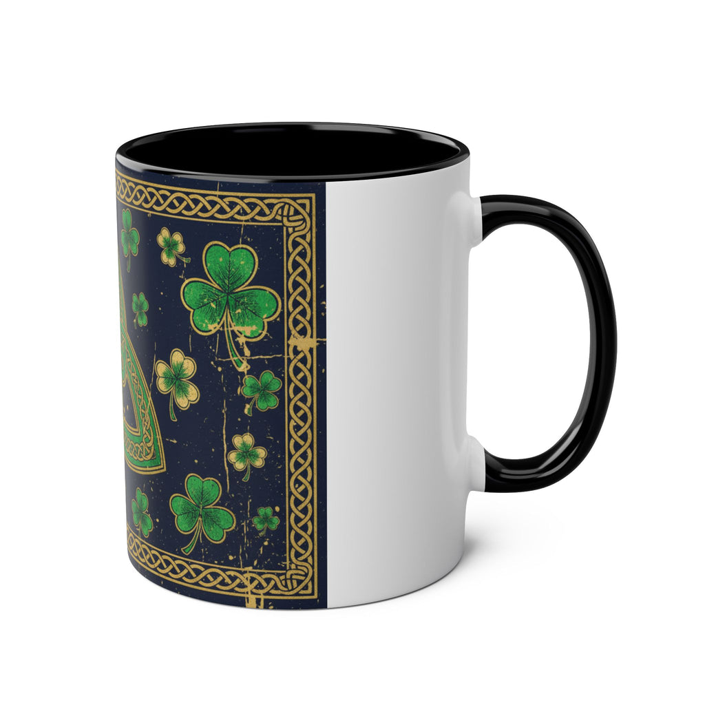 Celtic Trinity Knot Coffee Mug — Shamrock St. Patrick’s Day 11oz