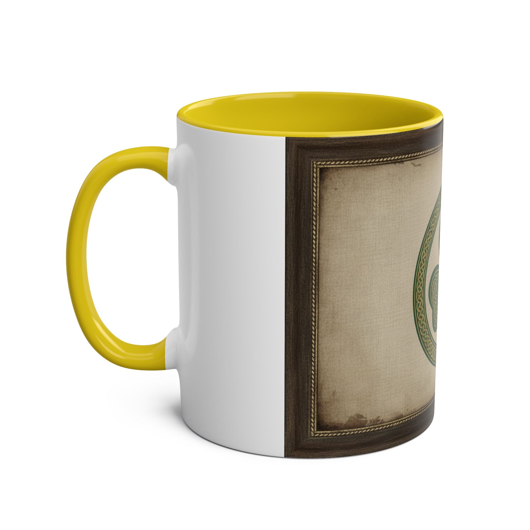 Two-Tone Coffee Mugs, 11oz