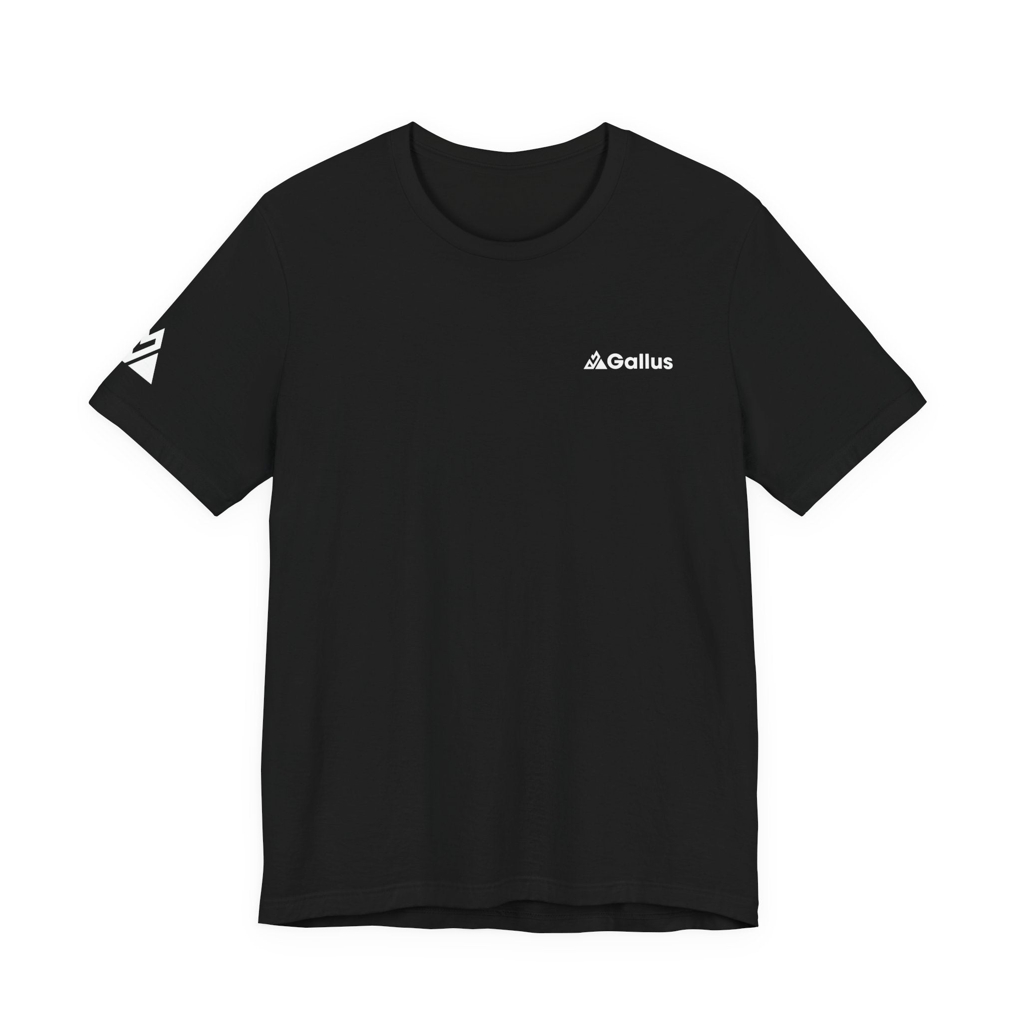 Gallus Minimal Logo T‑Shirt — Small Chest Emblem Casual Tee
