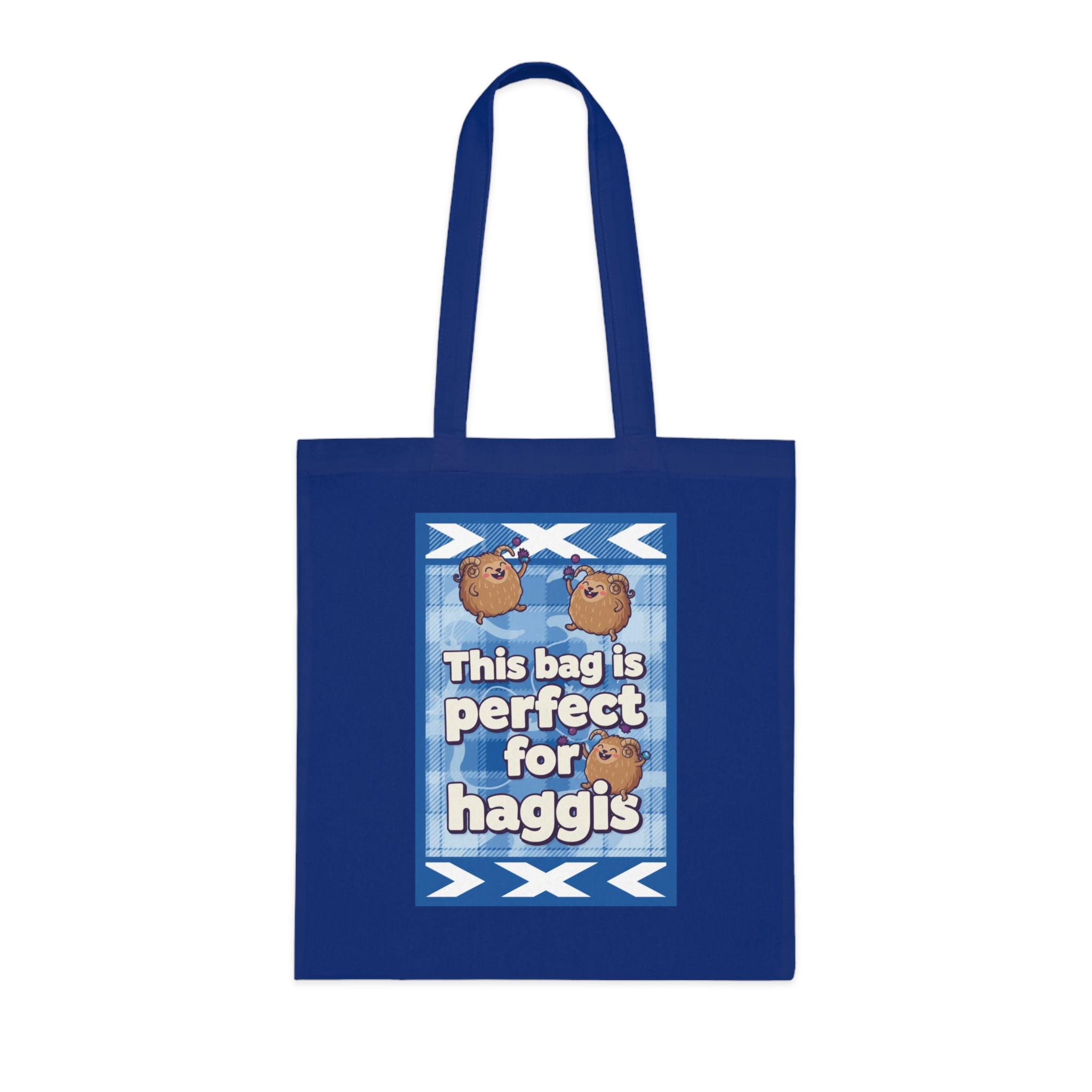 Haggis Tote Bag – 'This Bag Is Perfect for Haggis' Scottish Food Novelty Cotton Tote
