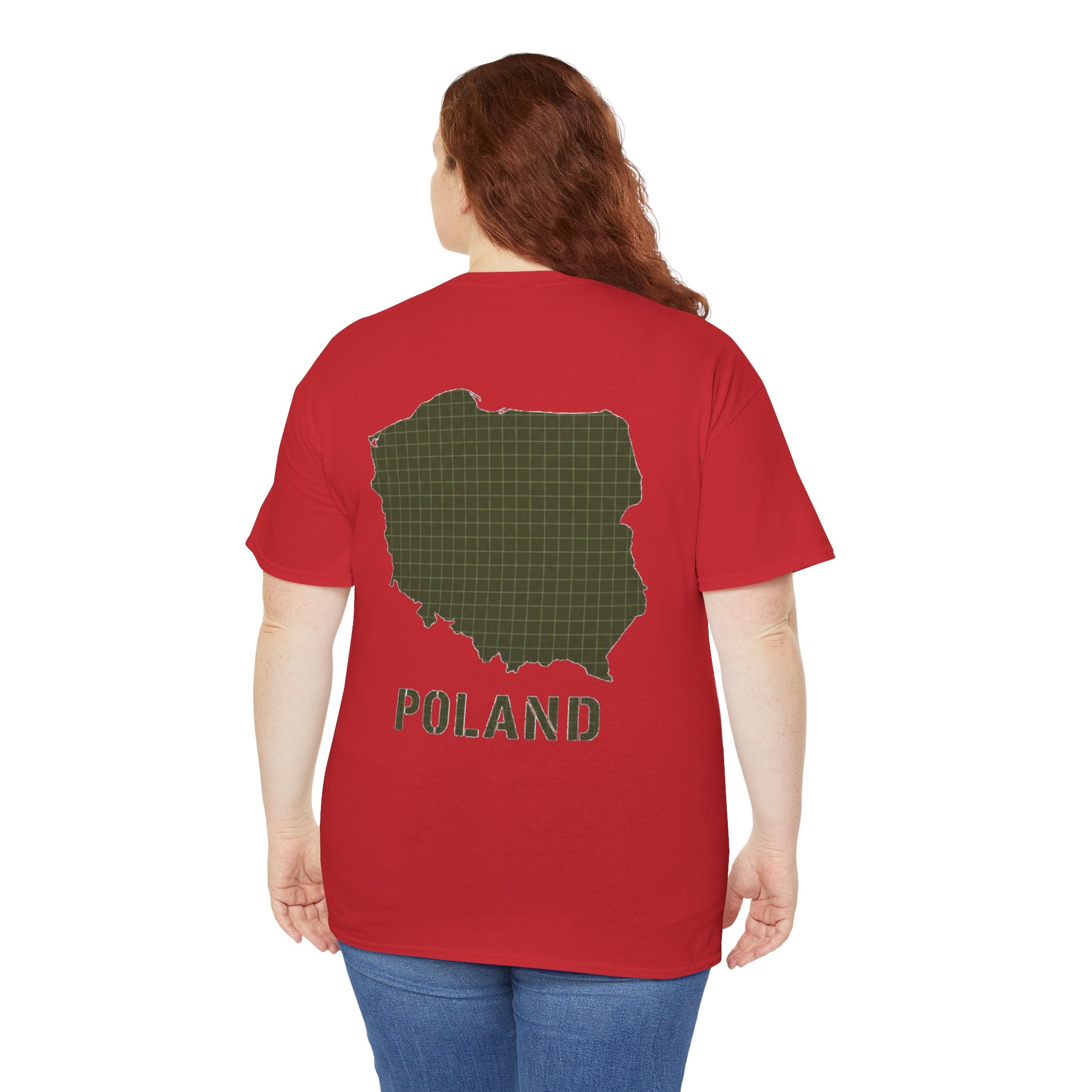 Poland Map T-Shirt — Gallus Logo Military-Style Polish Pride Tee