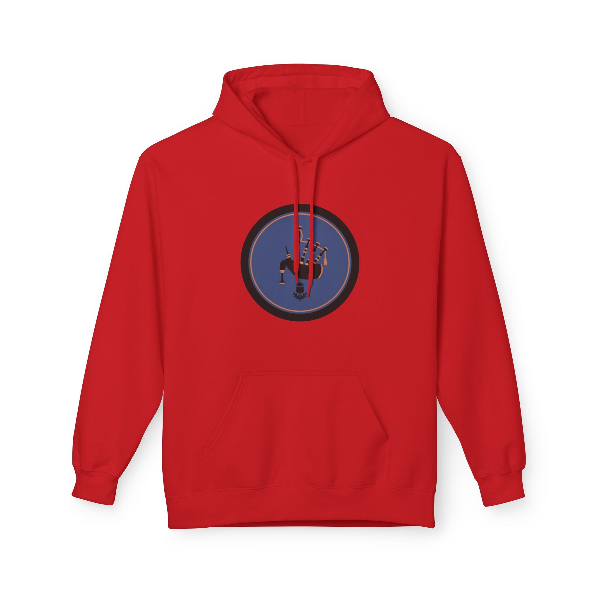 Space Astronaut Helmet Hoodie — Retro Blue Circle Graphic Hoodie