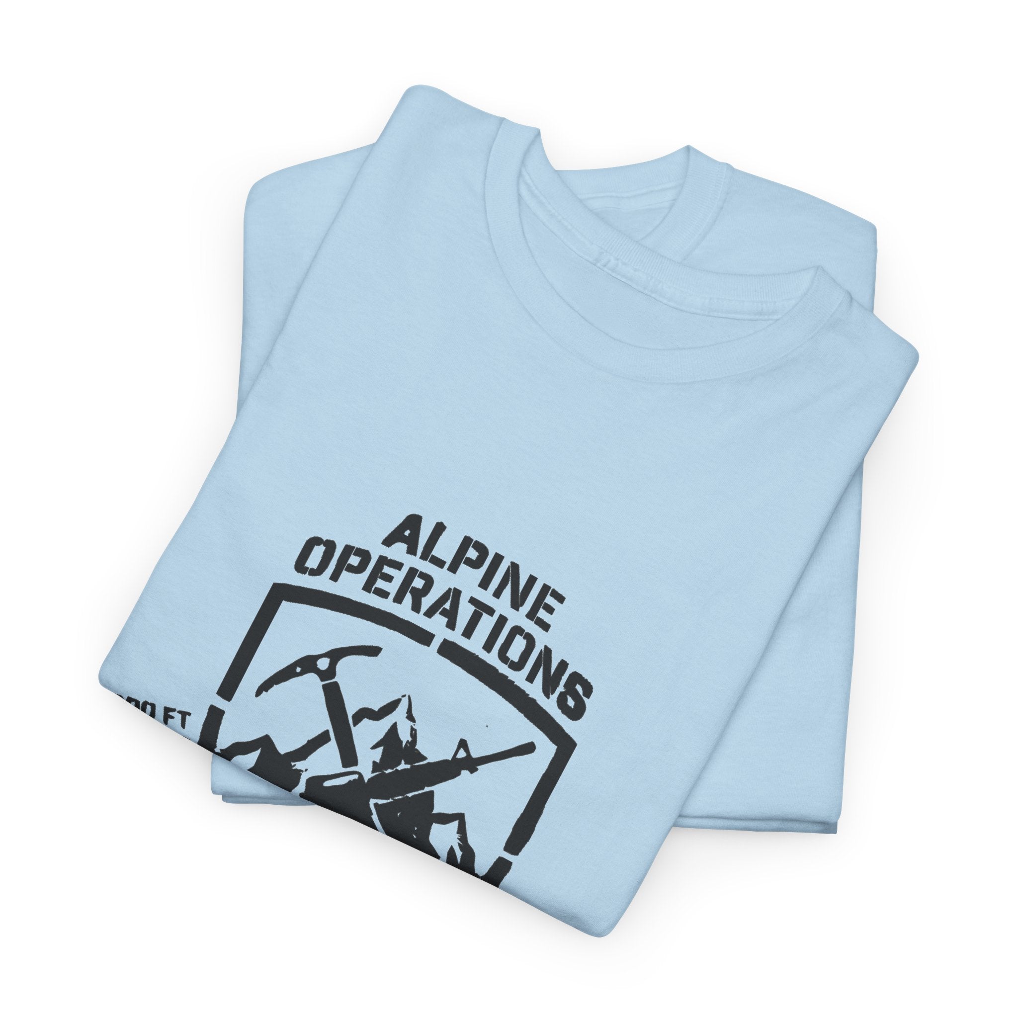 Alpine Operations Cotton Hiking Tee - Mountain Badge Edition