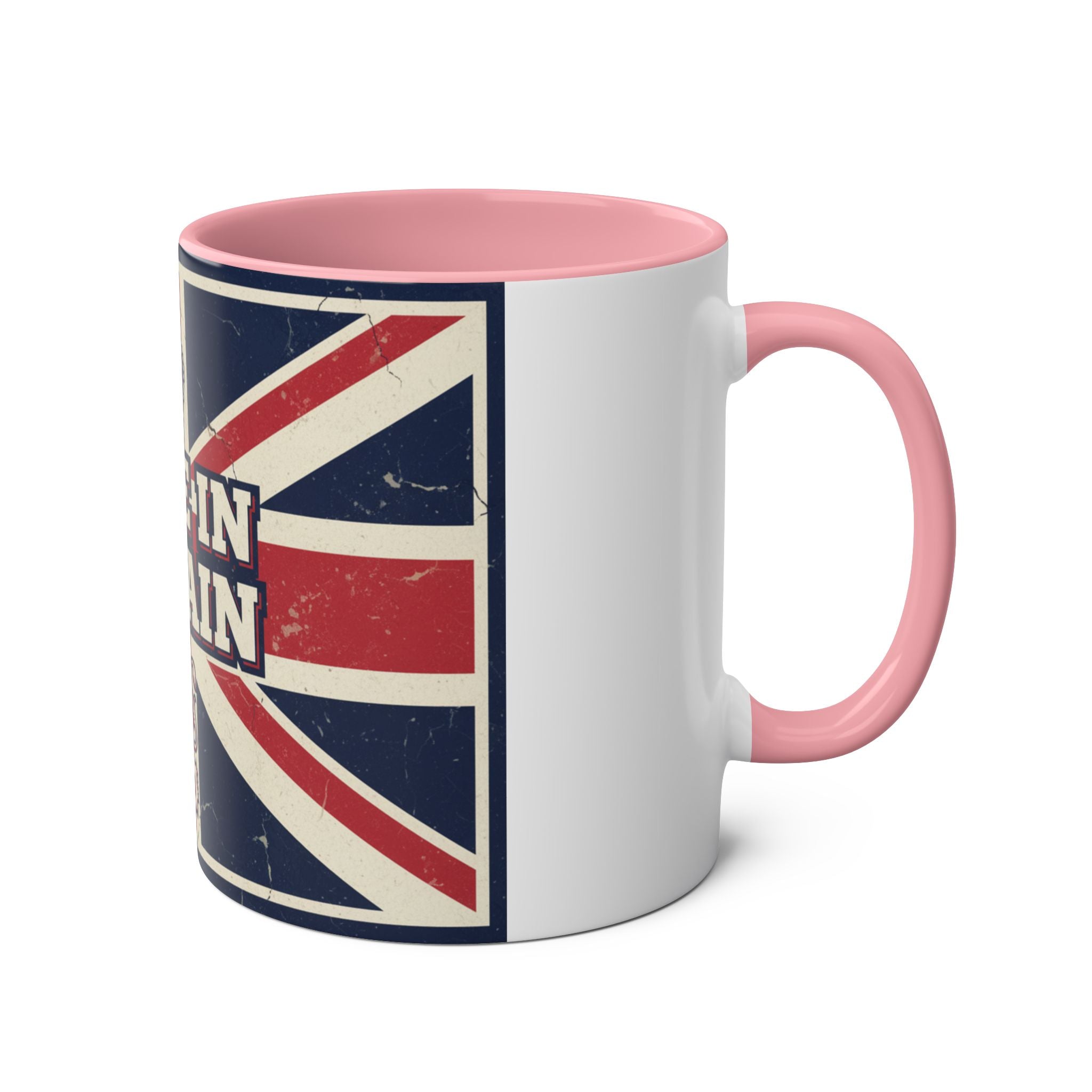 Two-Tone Coffee Mugs, 11oz