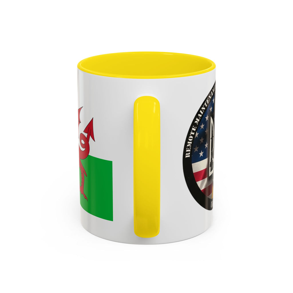 Wales Flag Accent Coffee Mug (11/15oz) – Red Welsh Dragon Tea & Coffee Cup