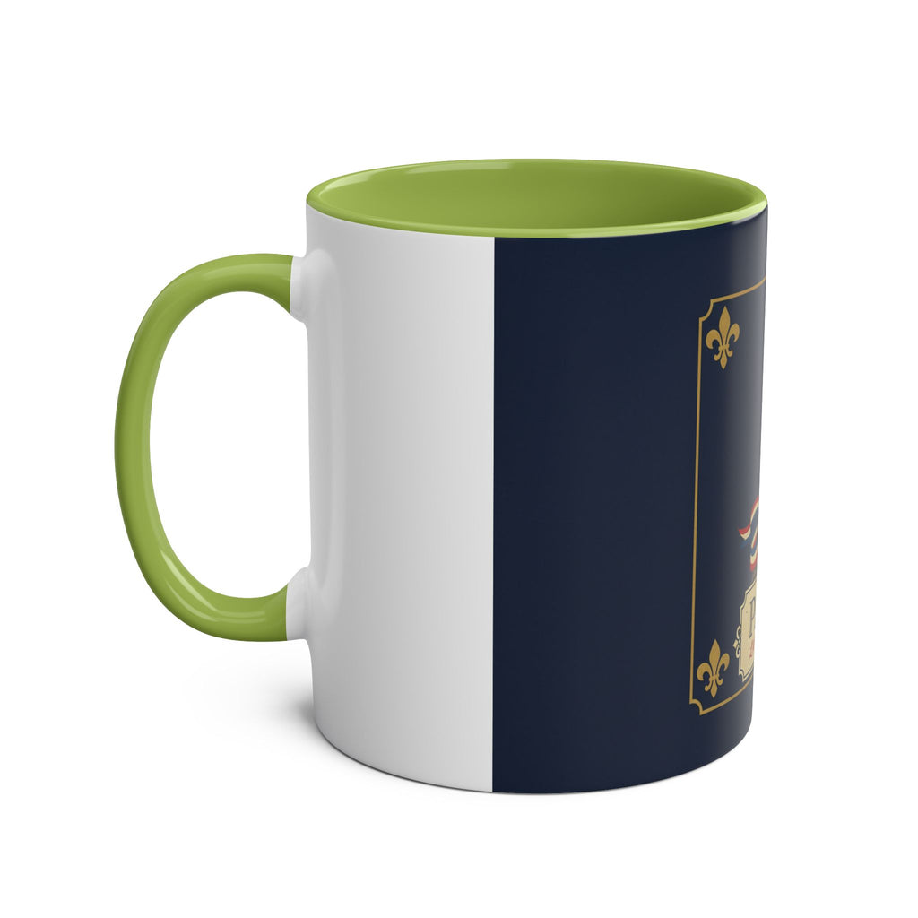 Two-Tone Coffee Mugs, 11oz