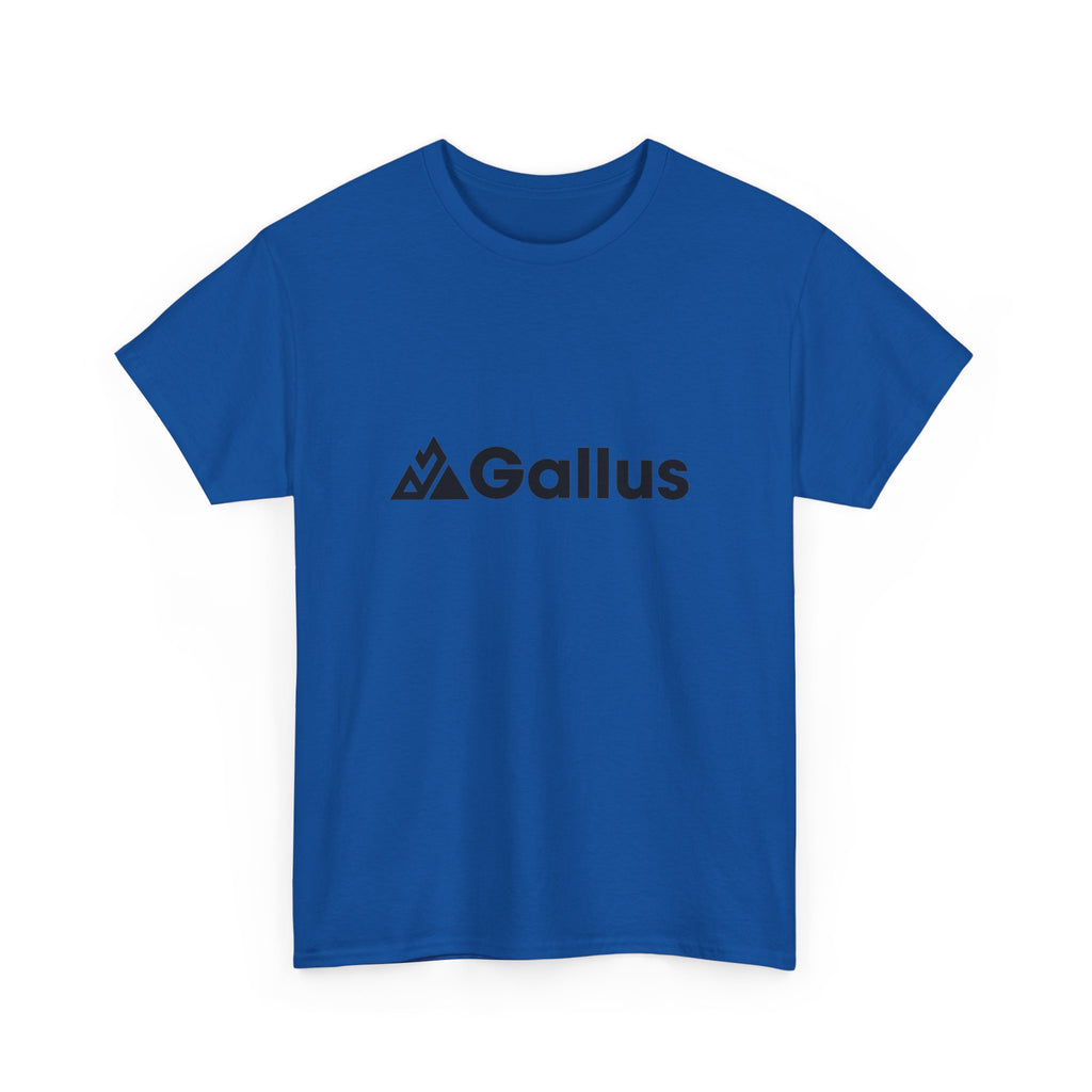 Italy Map Tee — GALLUS Logo Casual Cotton T-Shirt