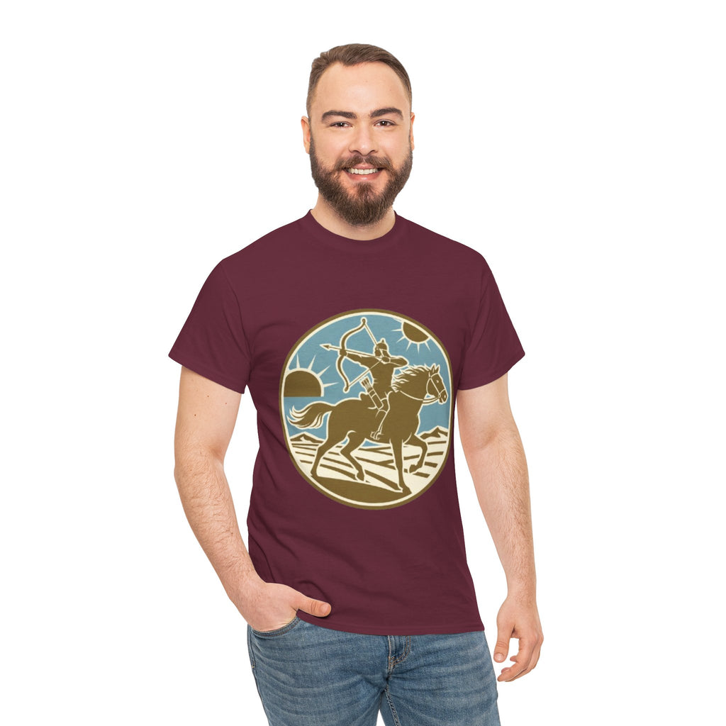 Cowboy Rodeo T‑Shirt — Western Rider Circle Graphic Tee