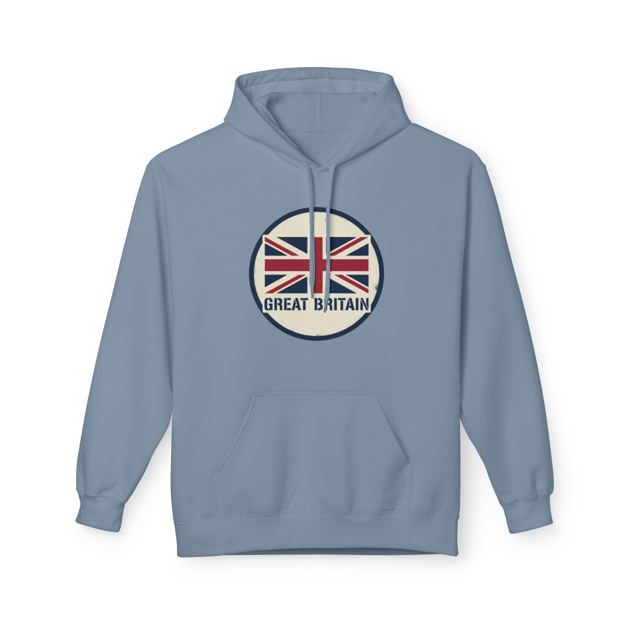 Great Britain Union Jack Hoodie — Vintage British Flag Pullover