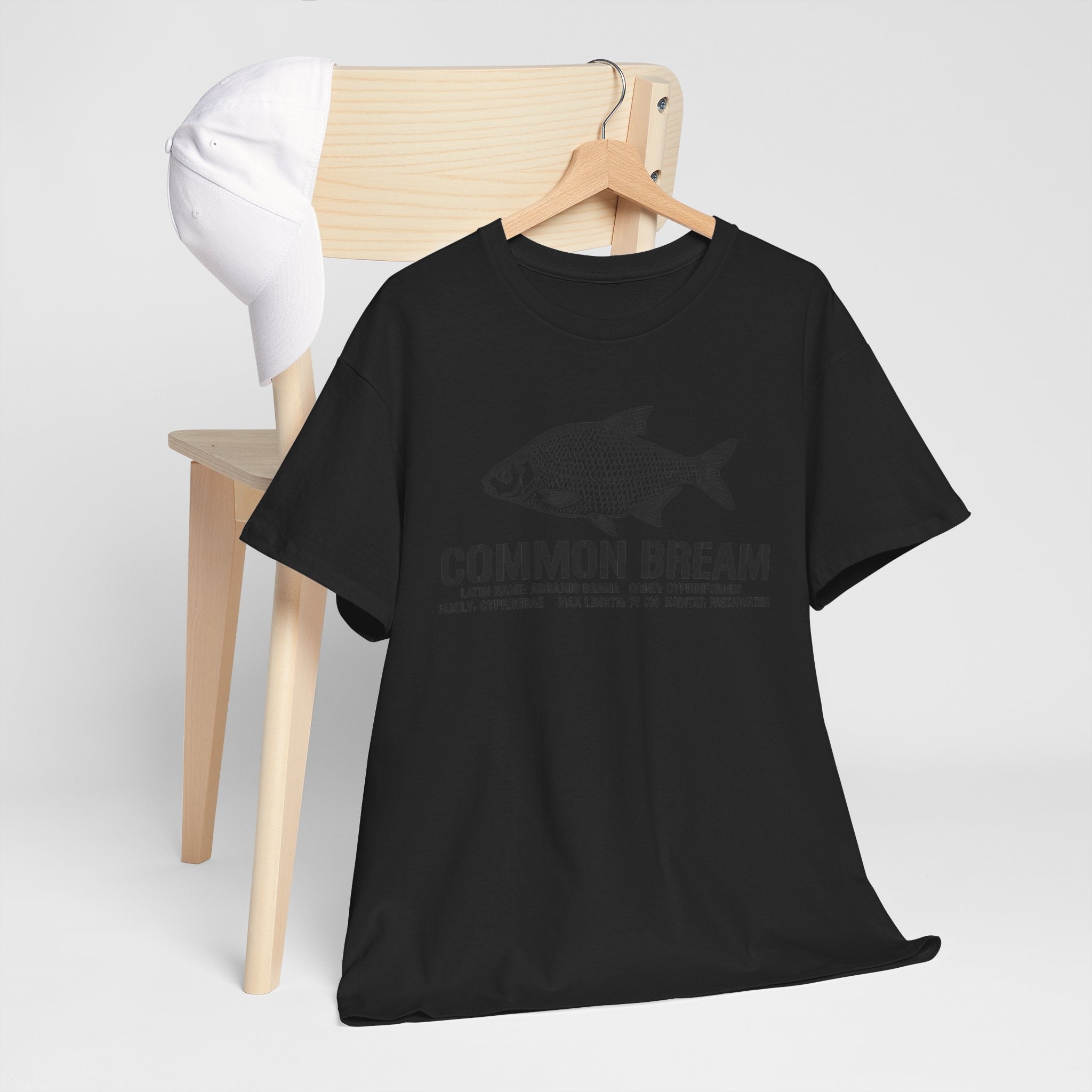 Common Bream Fishing Tee — Vintage Fish Illustration T-Shirt