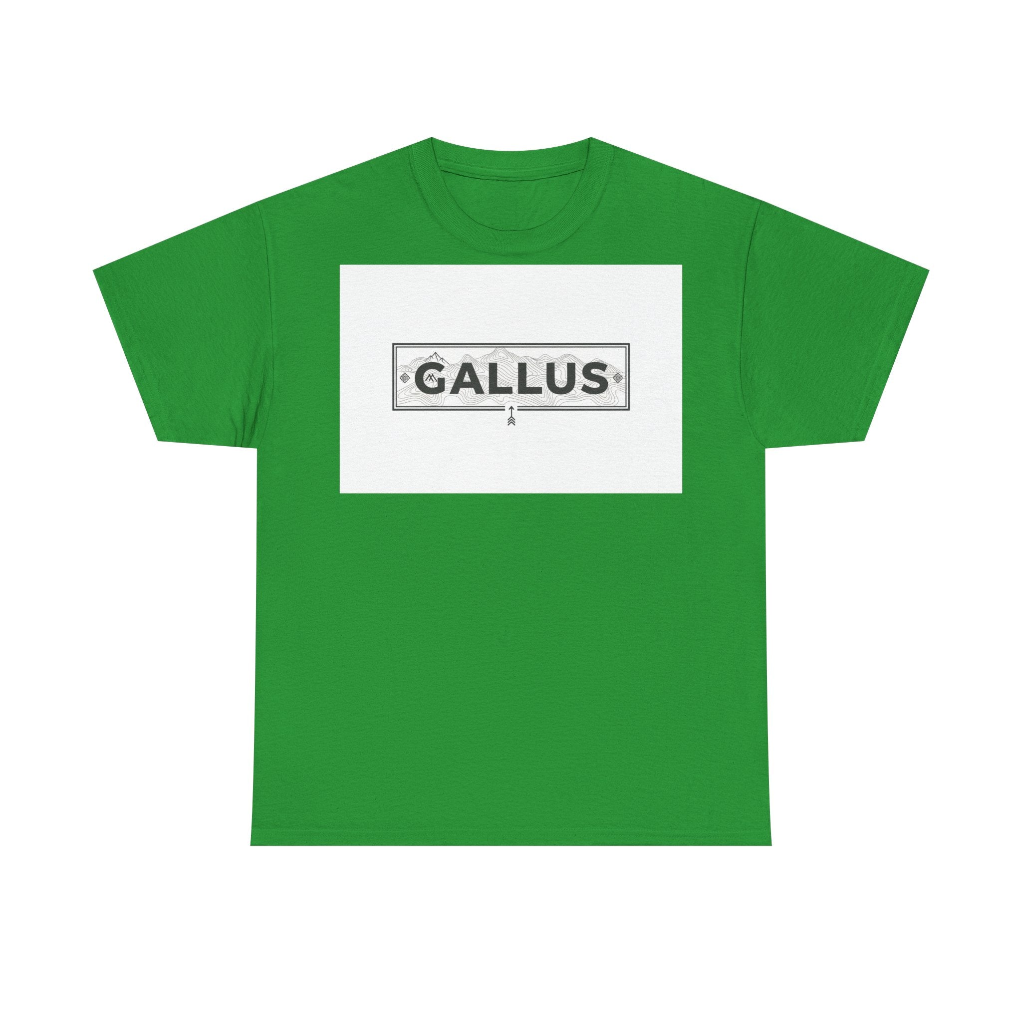 Gallus Logo Tee — Minimalist Stamp Graphic T-Shirt