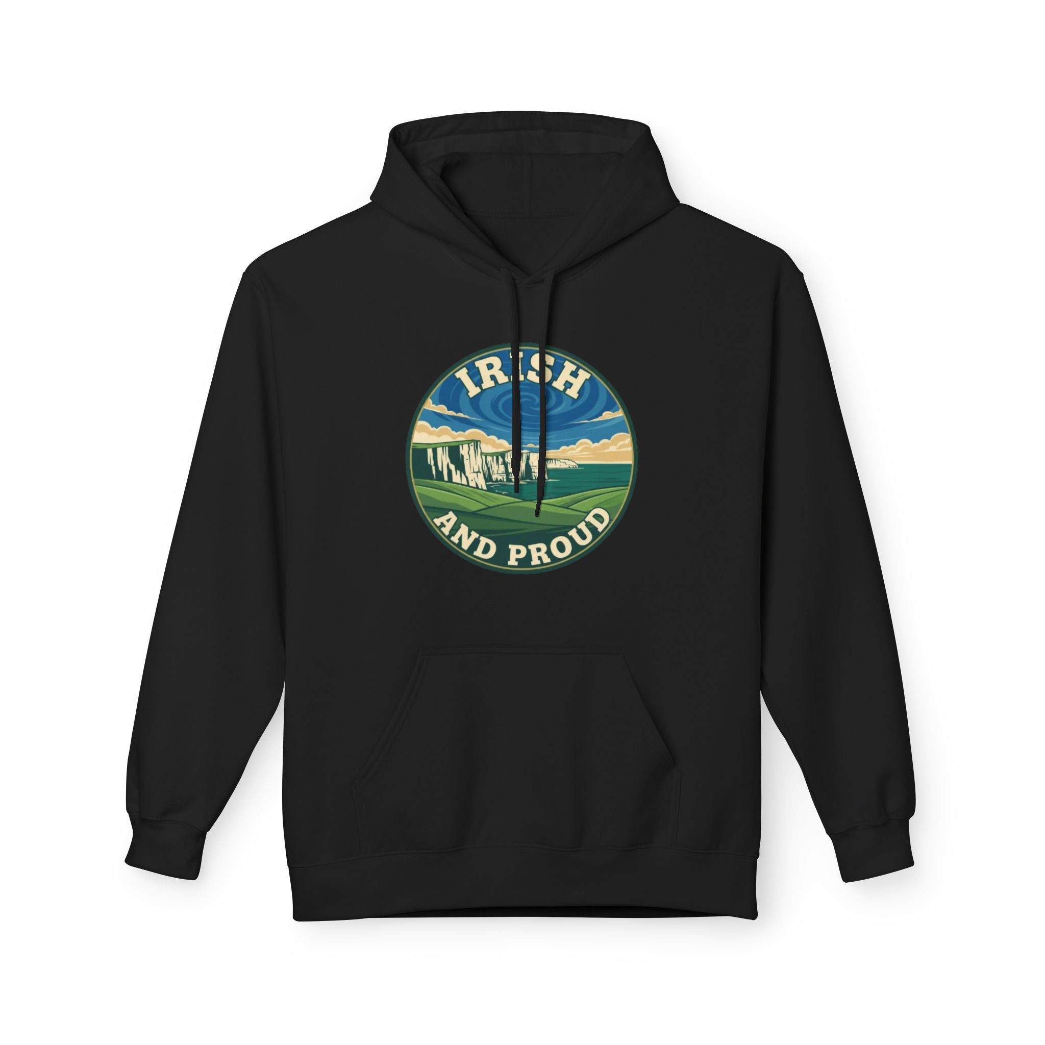 Irish and Proud Hoodie — Vintage Ireland Graphic Pullover