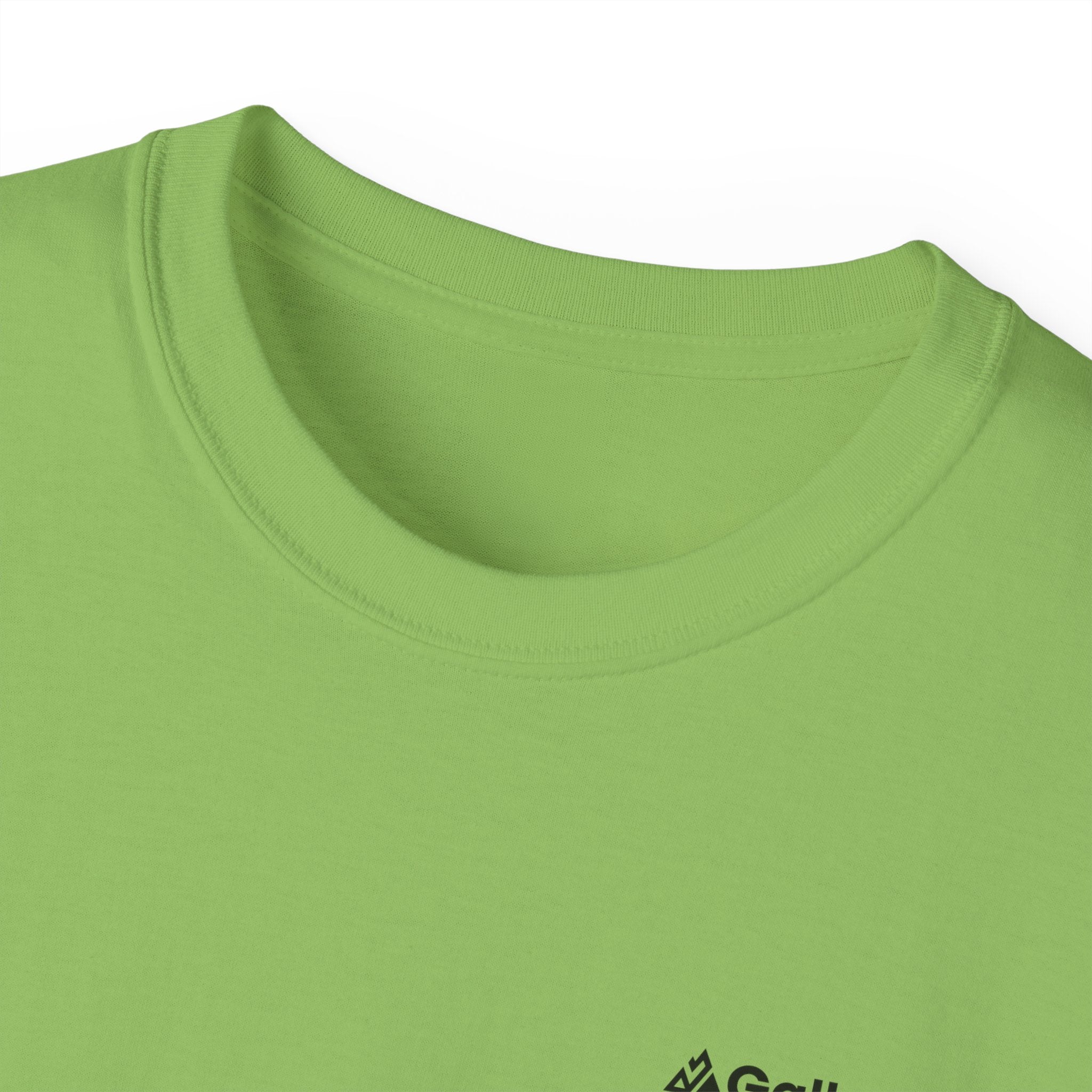 Mountain Vibes Tee — "GALLUS" Minimal Logo Cotton T‑Shirt