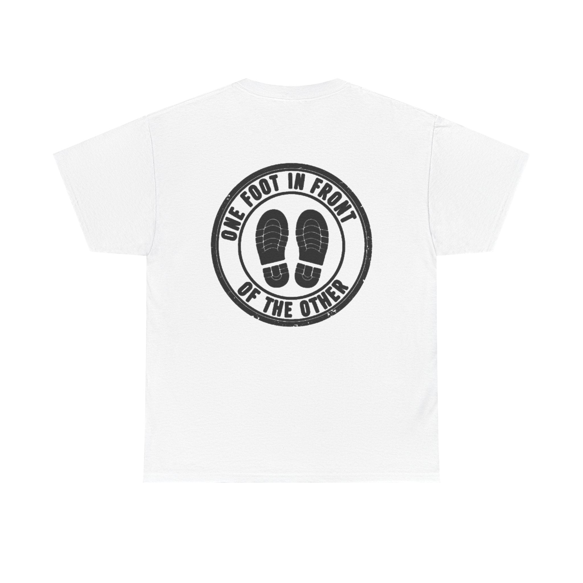 Gallus Anchor Tee — "One Foot In Front of the Other" Nautical Inspirational T‑Shirt