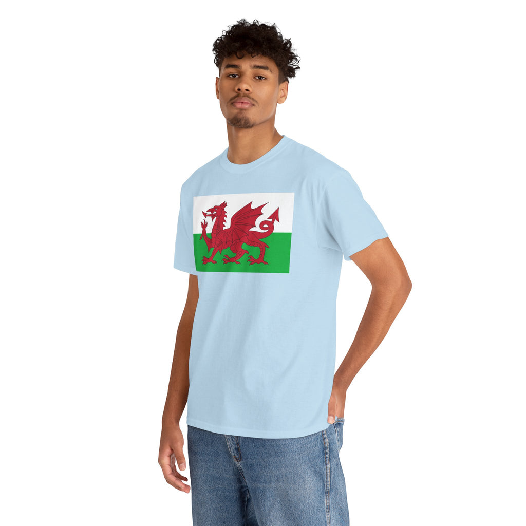 Welsh Dragon T‑Shirt — Cymru Red Dragon Flag Tee