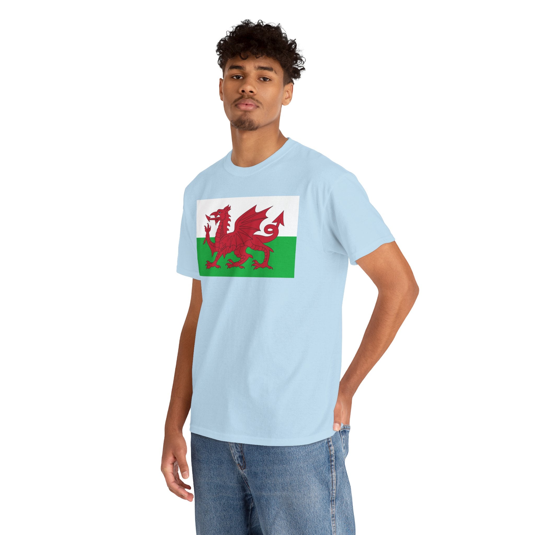 Welsh Dragon T‑Shirt — Cymru Red Dragon Flag Tee
