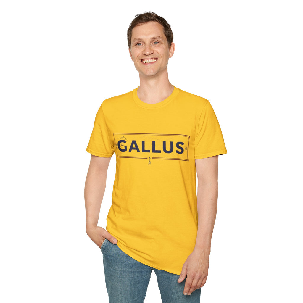 Gallus Street Sign T-Shirt — Vintage Road-Style Graphic Tee
