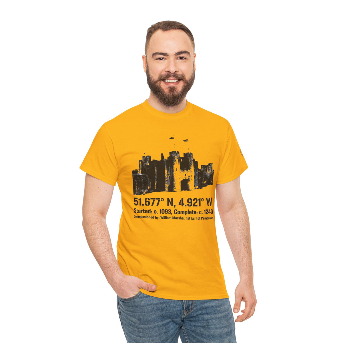 Pembroke Castle T-Shirt — Historic Welsh Landmark Tee — product image 4