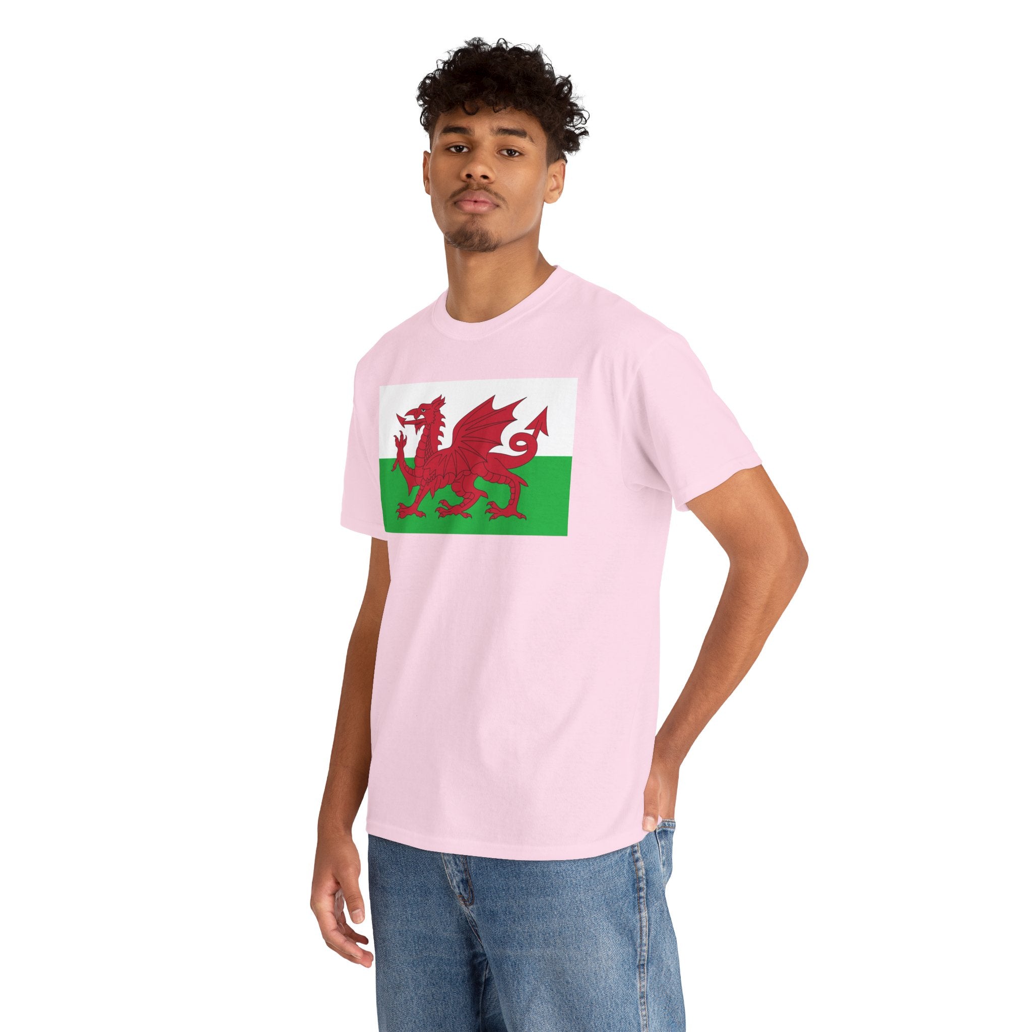 Welsh Dragon T‑Shirt — Cymru Red Dragon Flag Tee