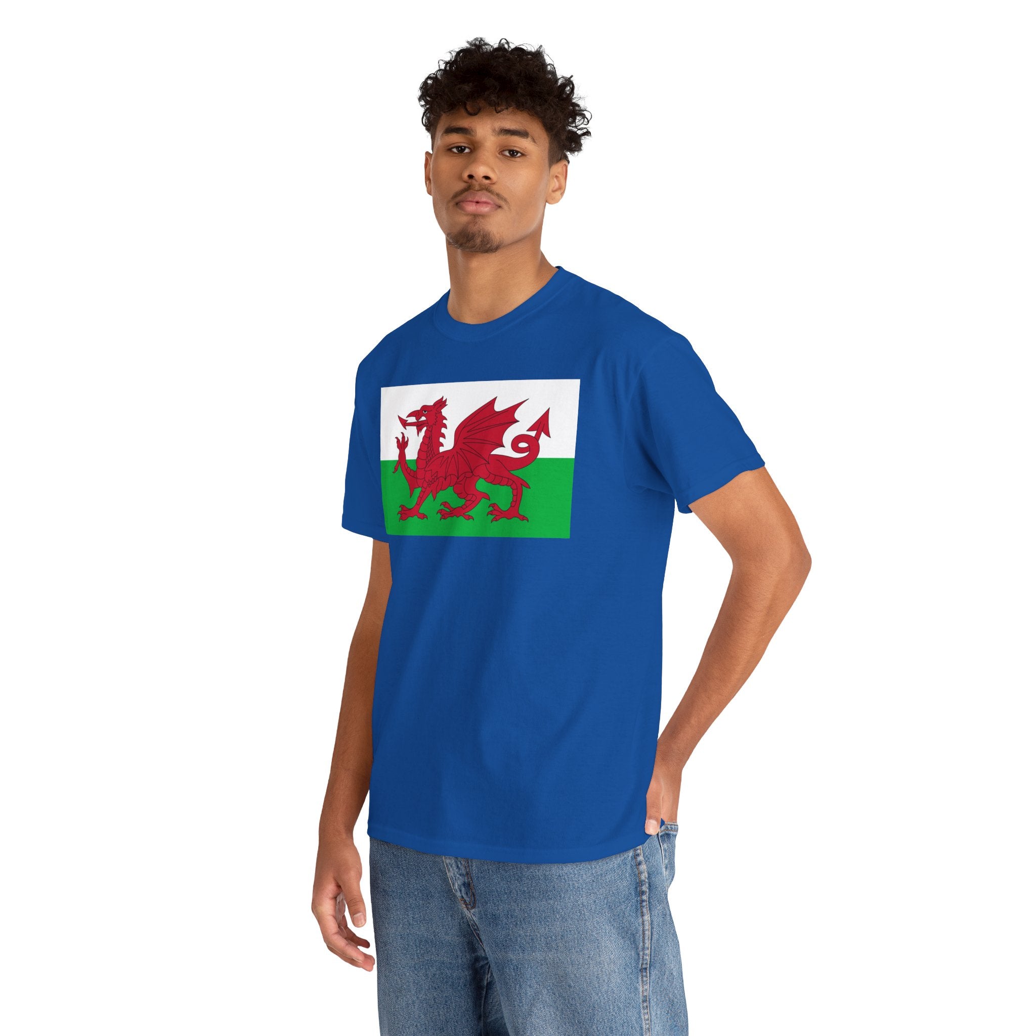 Welsh Dragon T‑Shirt — Cymru Red Dragon Flag Tee