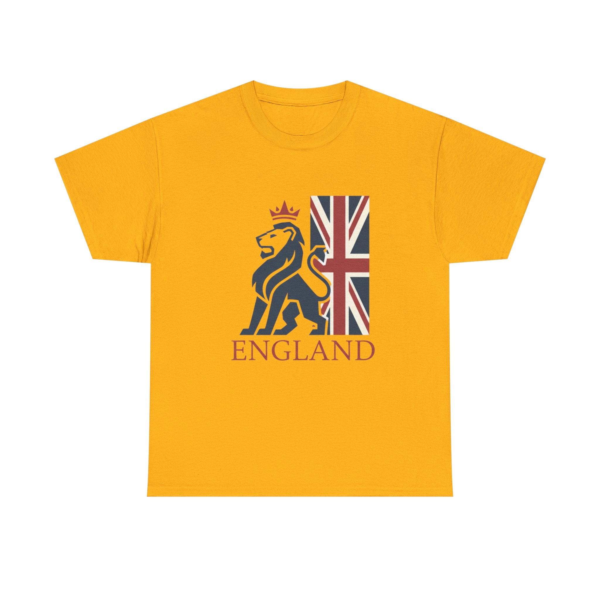 England Lion Flag T-Shirt — British Pride Graphic Tee