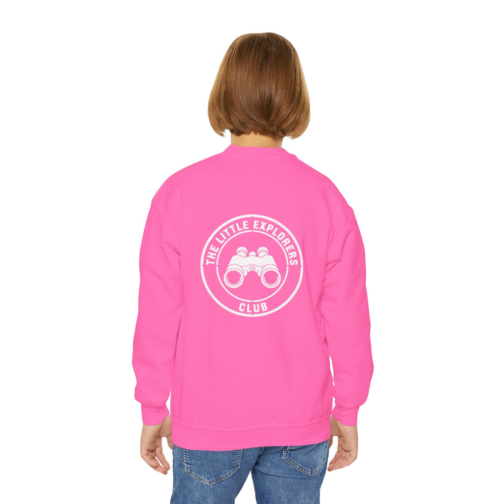 Youth Crewneck Sweatshirt — The Little Explorers Club Kids Pullover