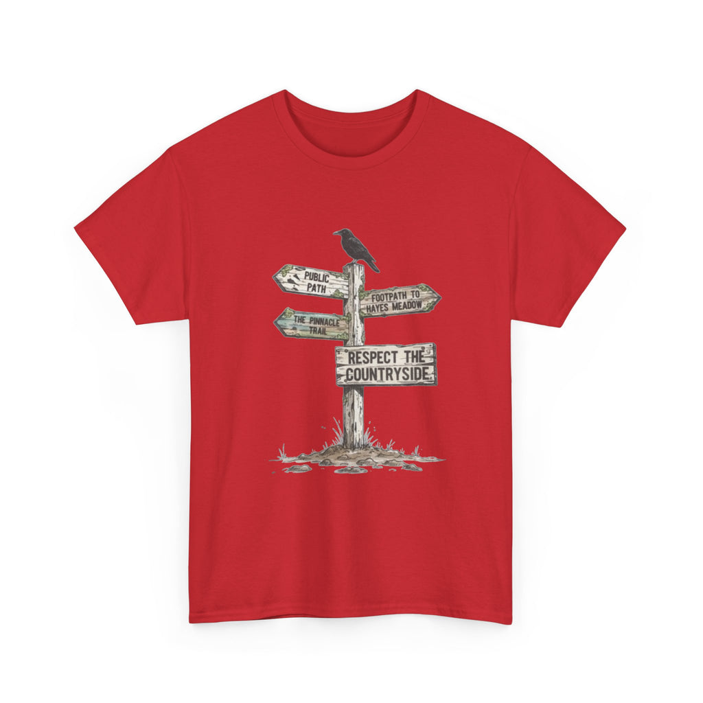 Respect the Countryside T-Shirt — Rural Heritage Graphic