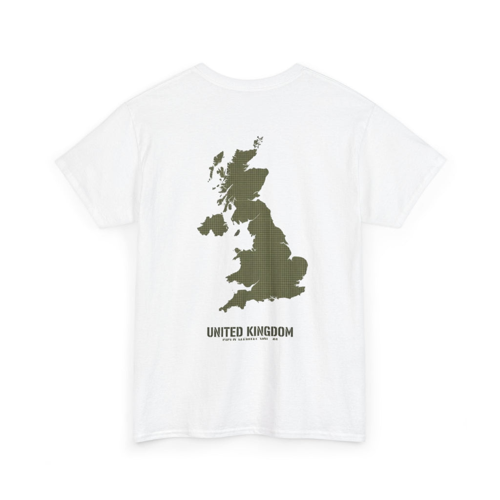 United Kingdom Map T-Shirt — Minimal UK Outline Tee