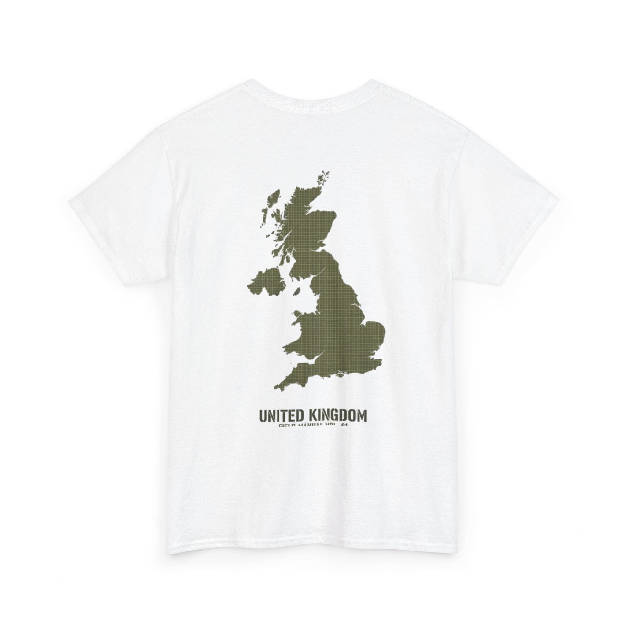 United Kingdom Map T-Shirt — Minimal UK Outline Tee