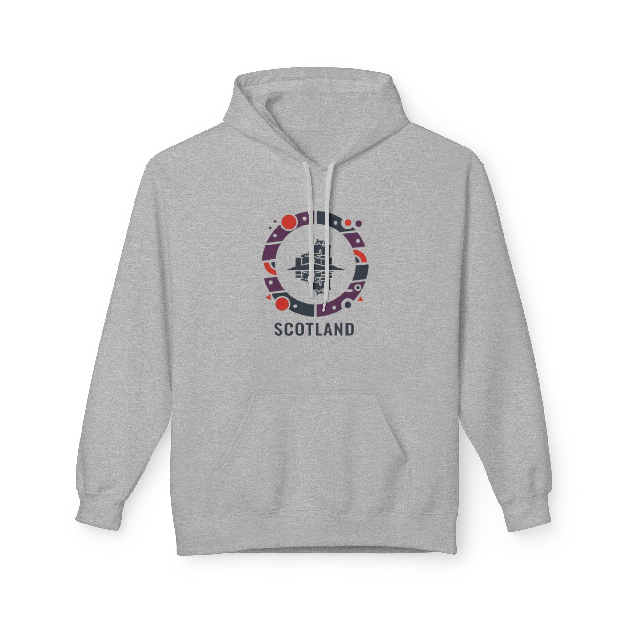 Scotland Crest Hoodie — Modern Scottish Travel Sweatshirt