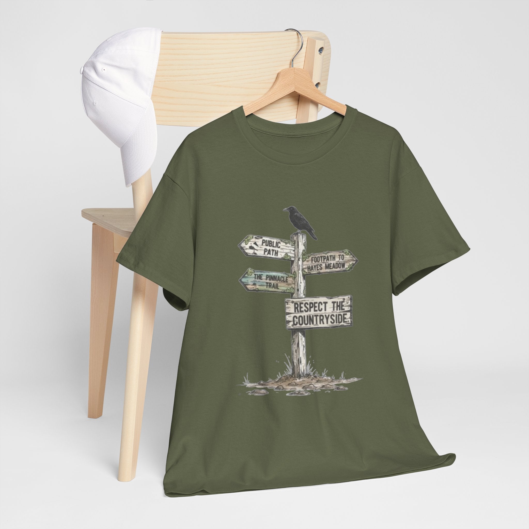 Respect the Countryside T-Shirt — Rural Heritage Graphic