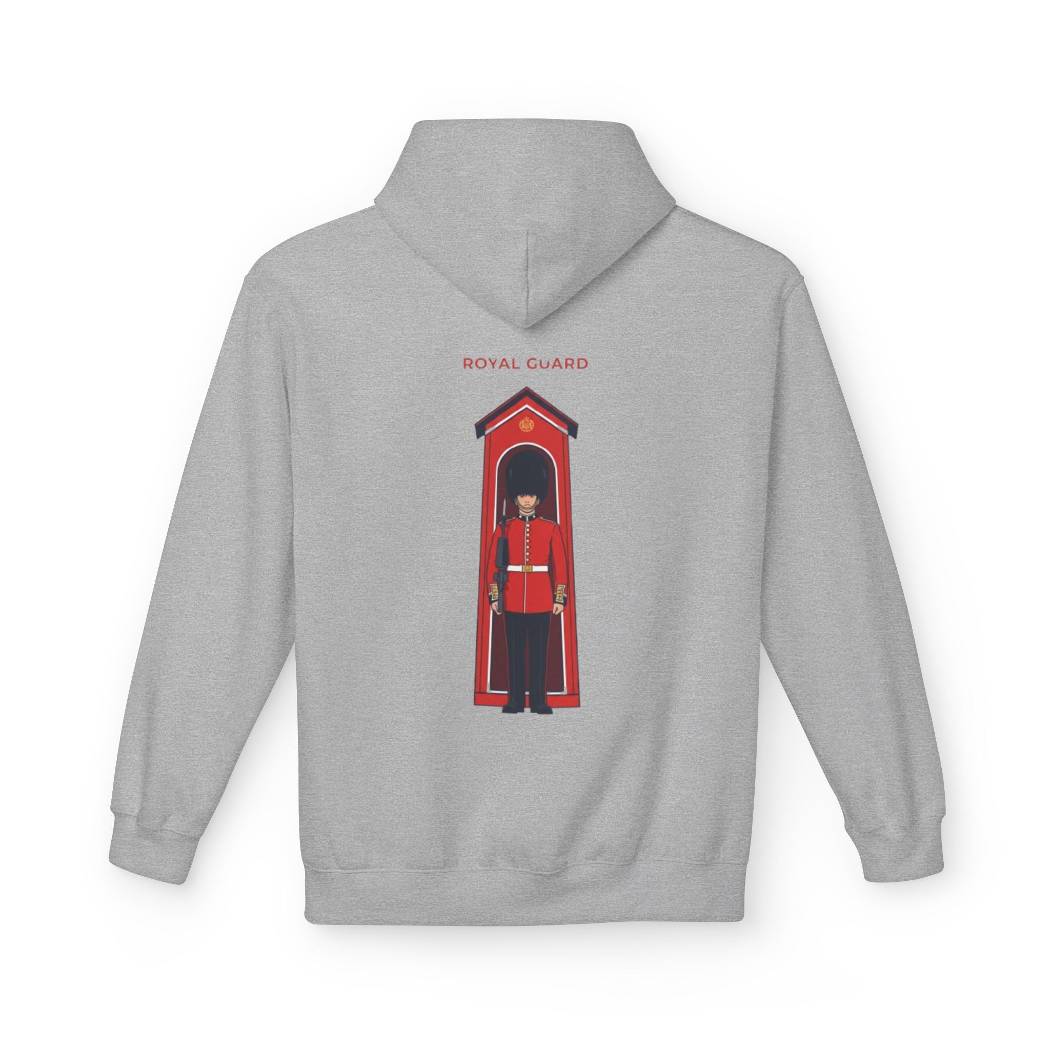 Royal Guard Illustration Hoodie — British Soldier Graphic Hoodie