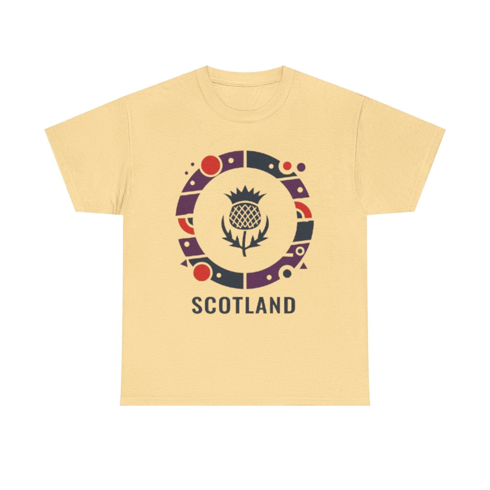 Scotland Thistle Graphic Tee — Scottish Pride Casual T‑Shirt