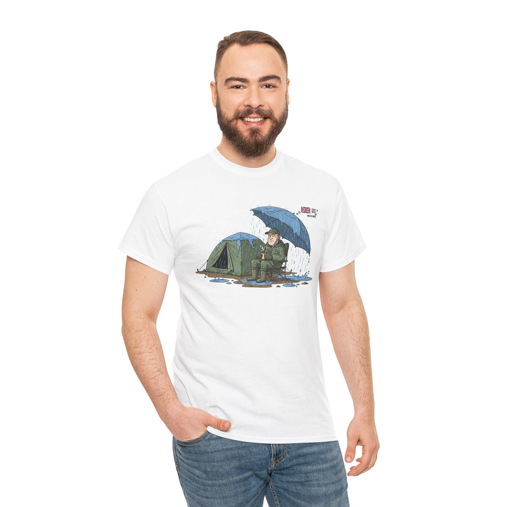 Retro Mountain Camper Graphic T-Shirt — Vintage Van Life Adventure Tee