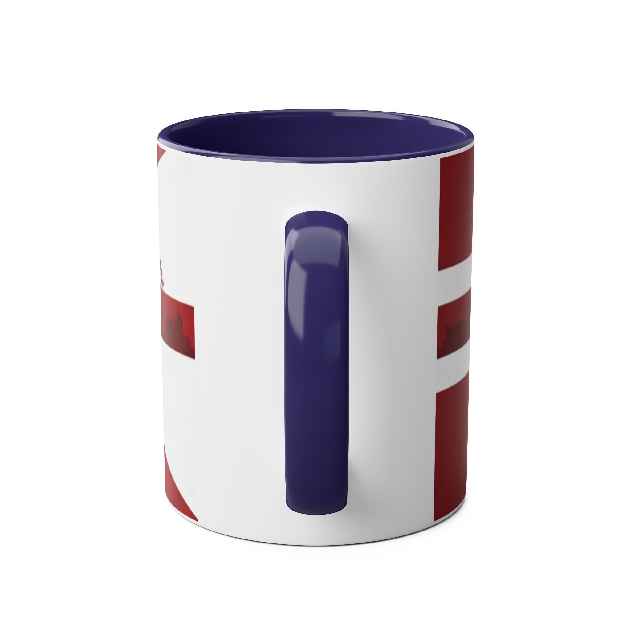 Two-Tone Coffee Mugs, 11oz