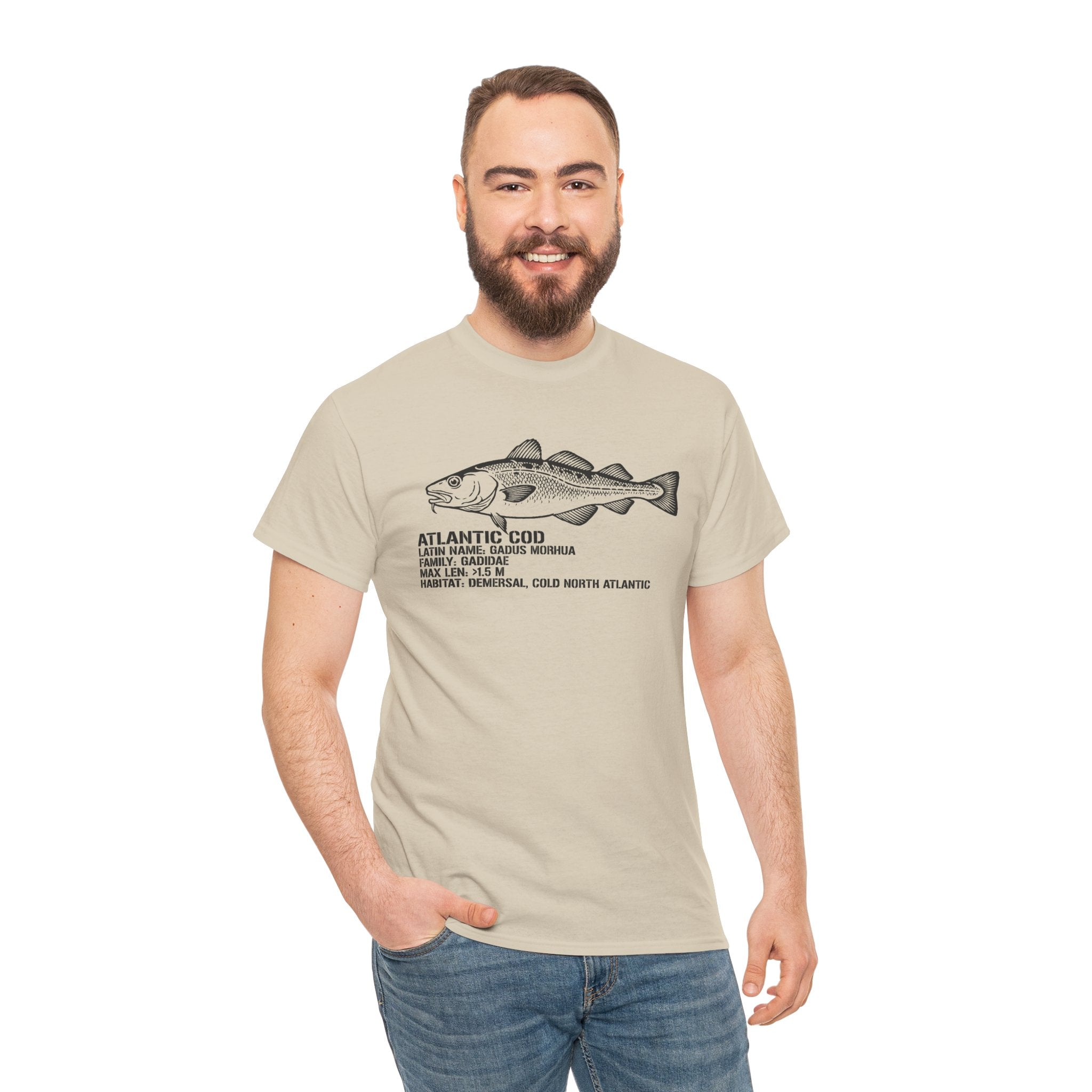 Atlantic Cod Graphic T-Shirt for Anglers