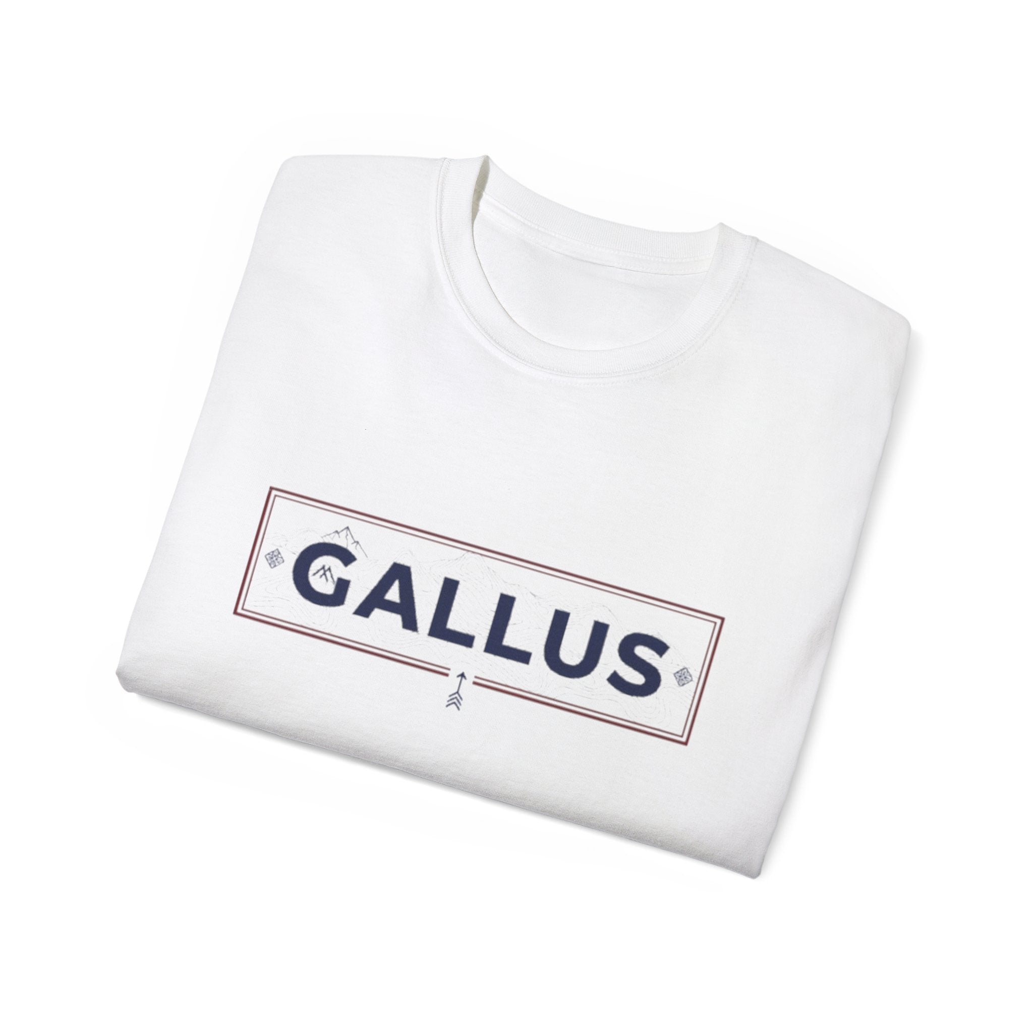 Gallus Logo T-Shirt — Vintage Boxed Graphic Tee