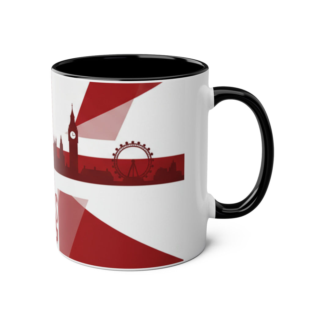 Two-Tone Coffee Mugs, 11oz
