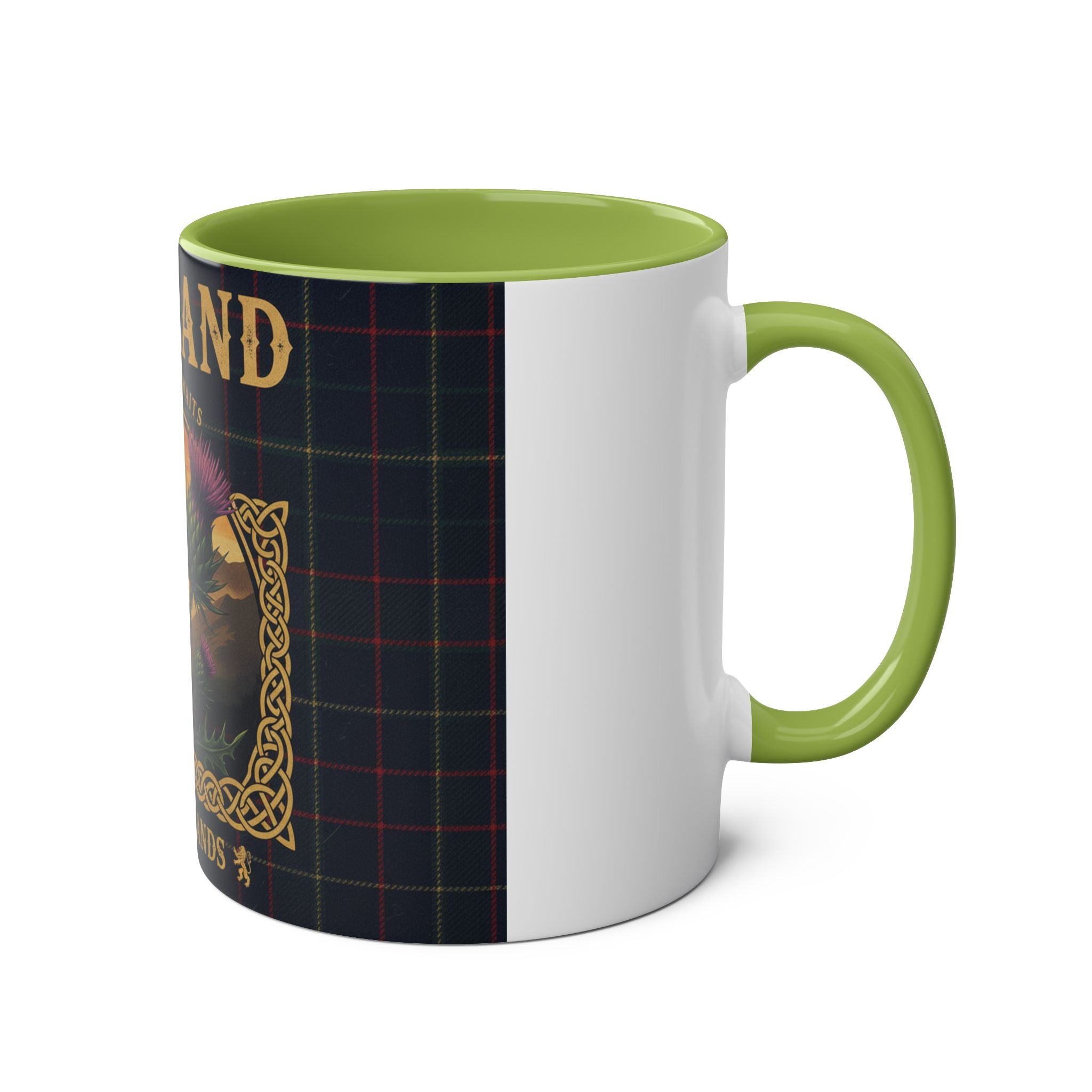 Two-Tone Coffee Mugs, 11oz