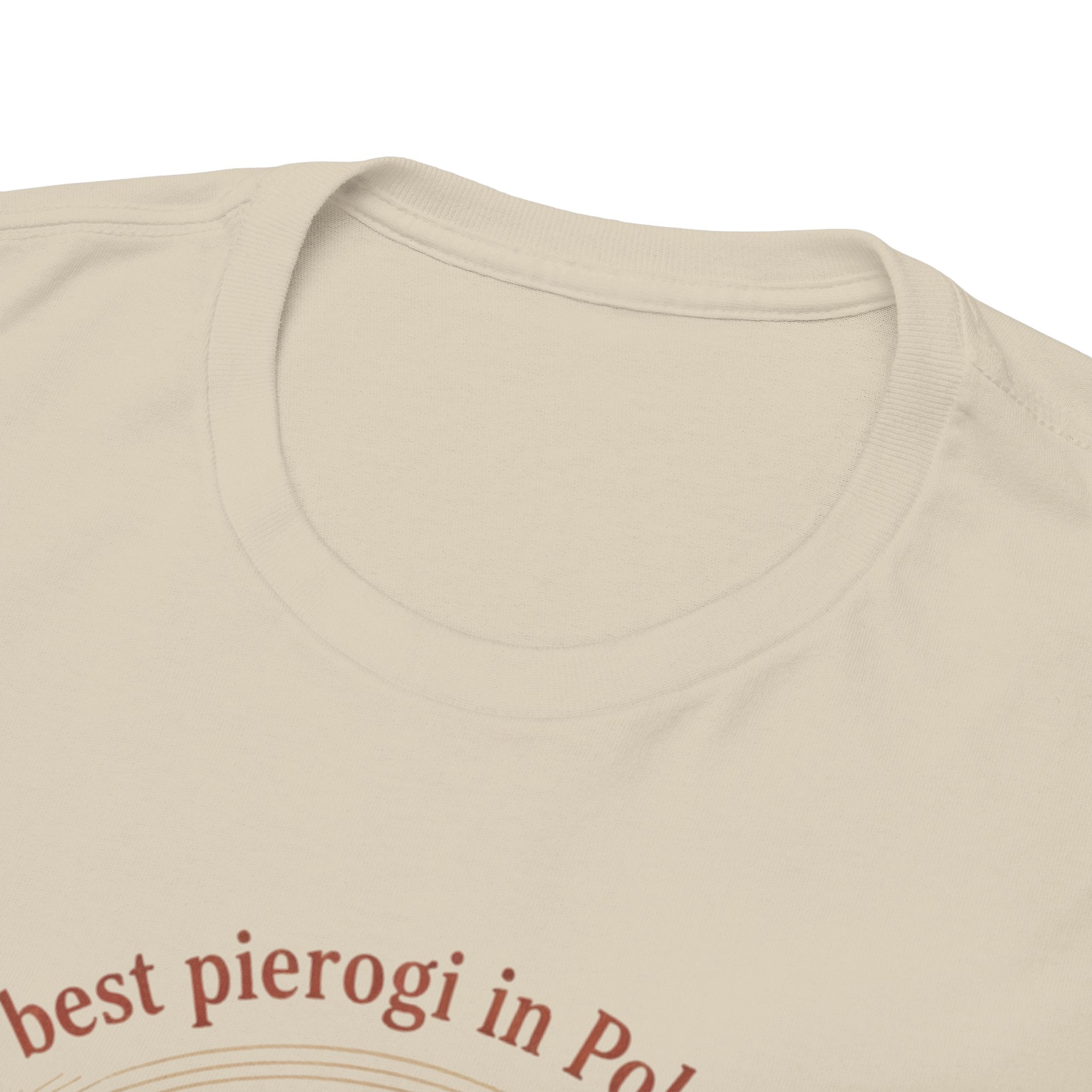 Kraków Pierogi Graphic Tee — "The best pierogi in Poland is in KRAKÓW" T-Shirt